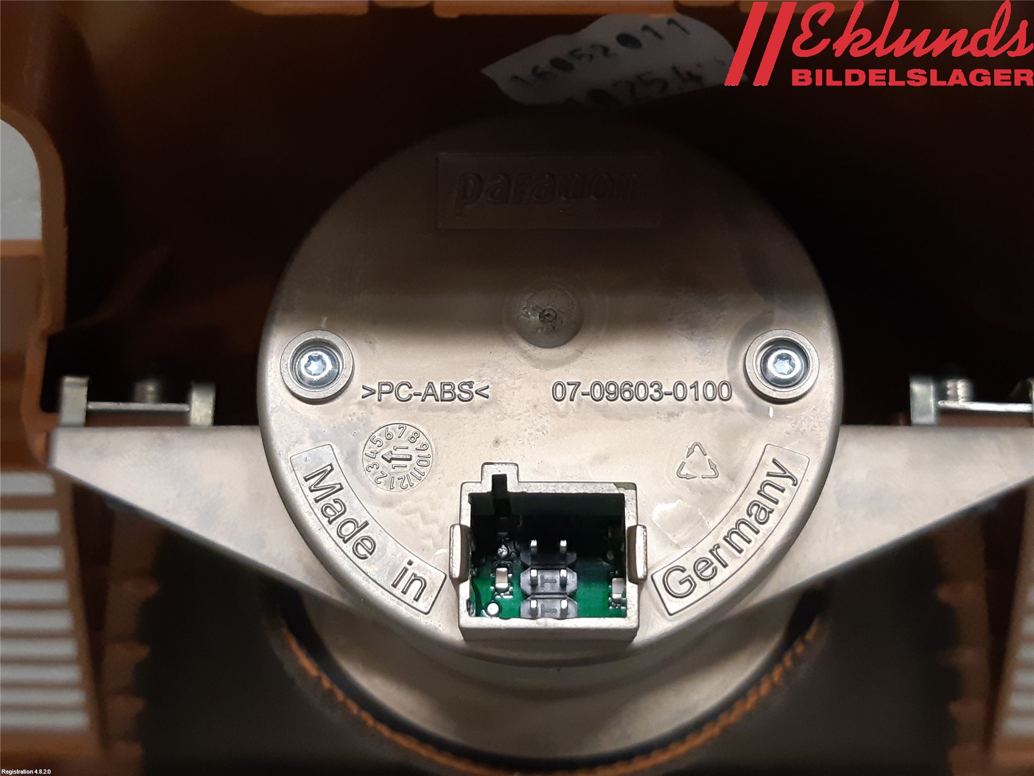 Porsche PANAMERA 09- Instrument Klocka