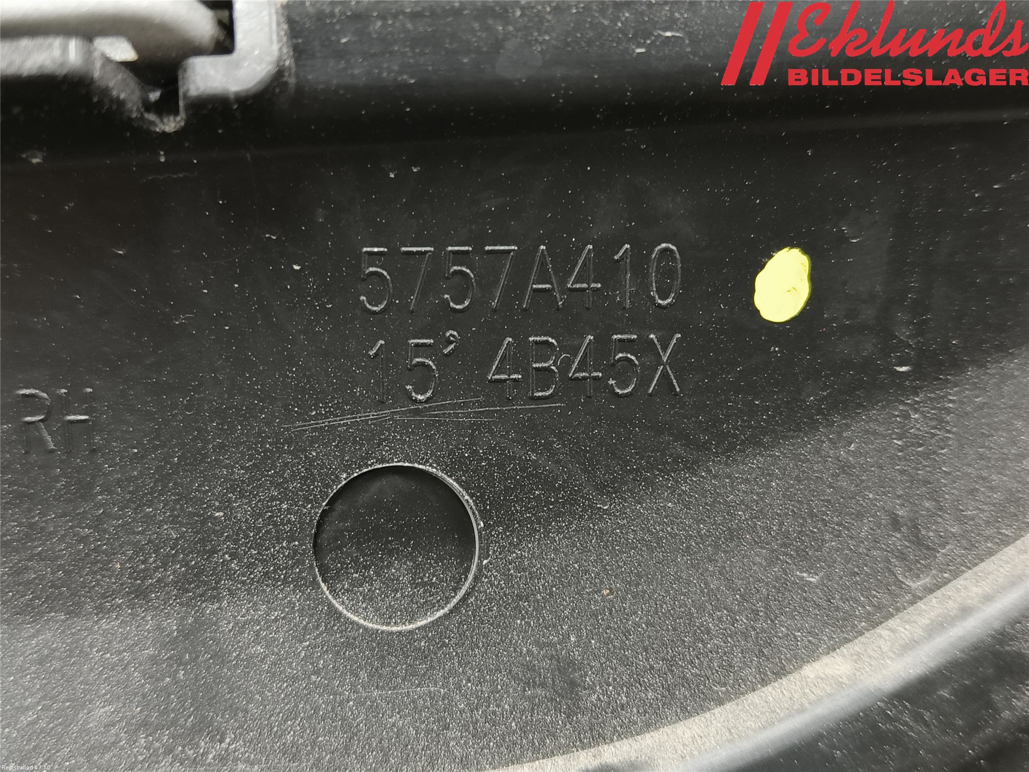 Mitsubishi OUTLANDER 13-21 Dörr Dekorlist Bak Hö