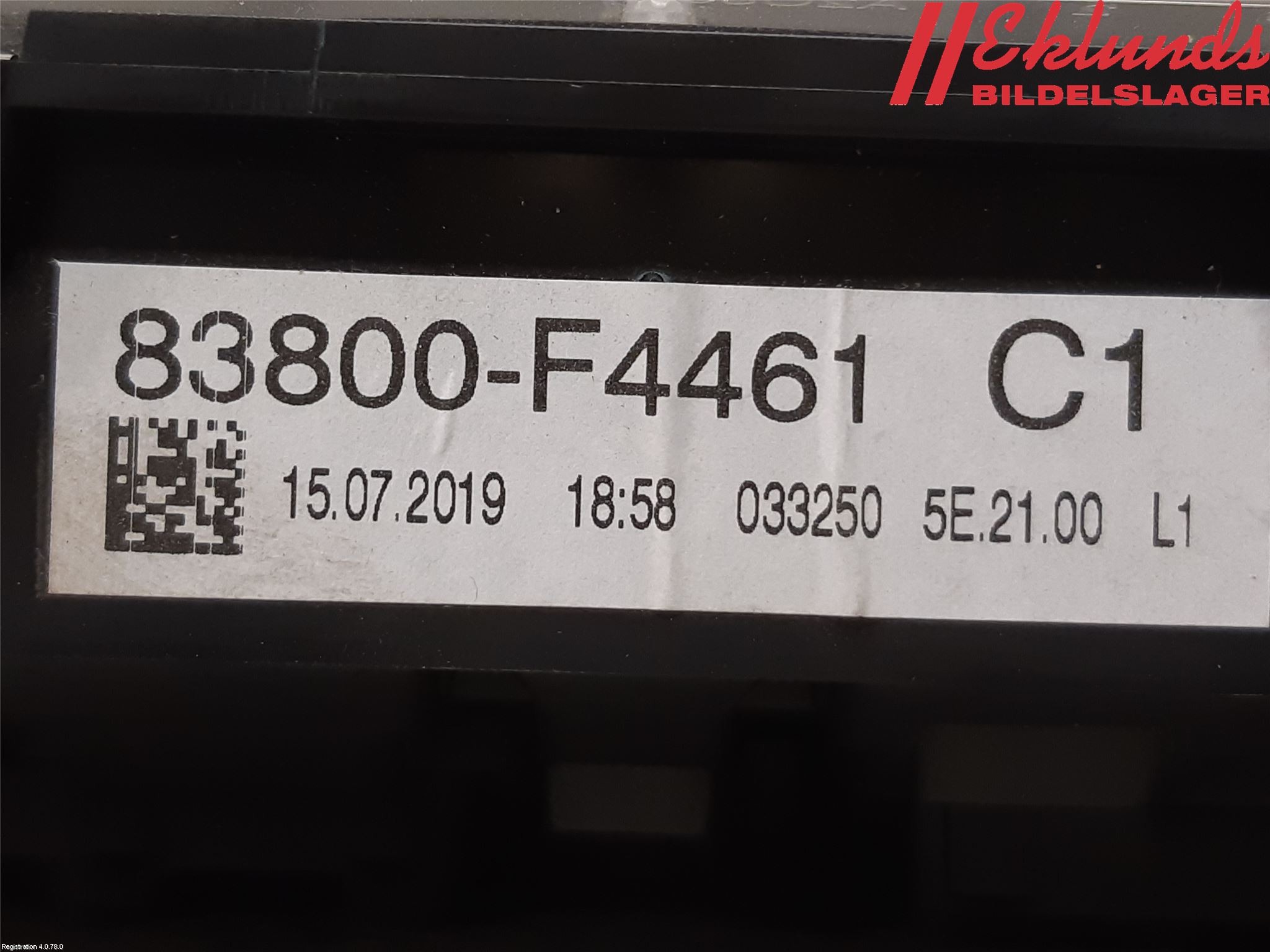 Toyota C-HR 16-23 Instrument Komb