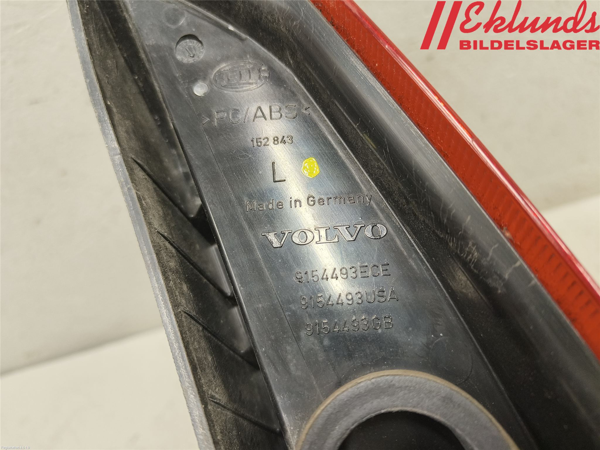 Volvo V70 00-04 Bakljus Vänster