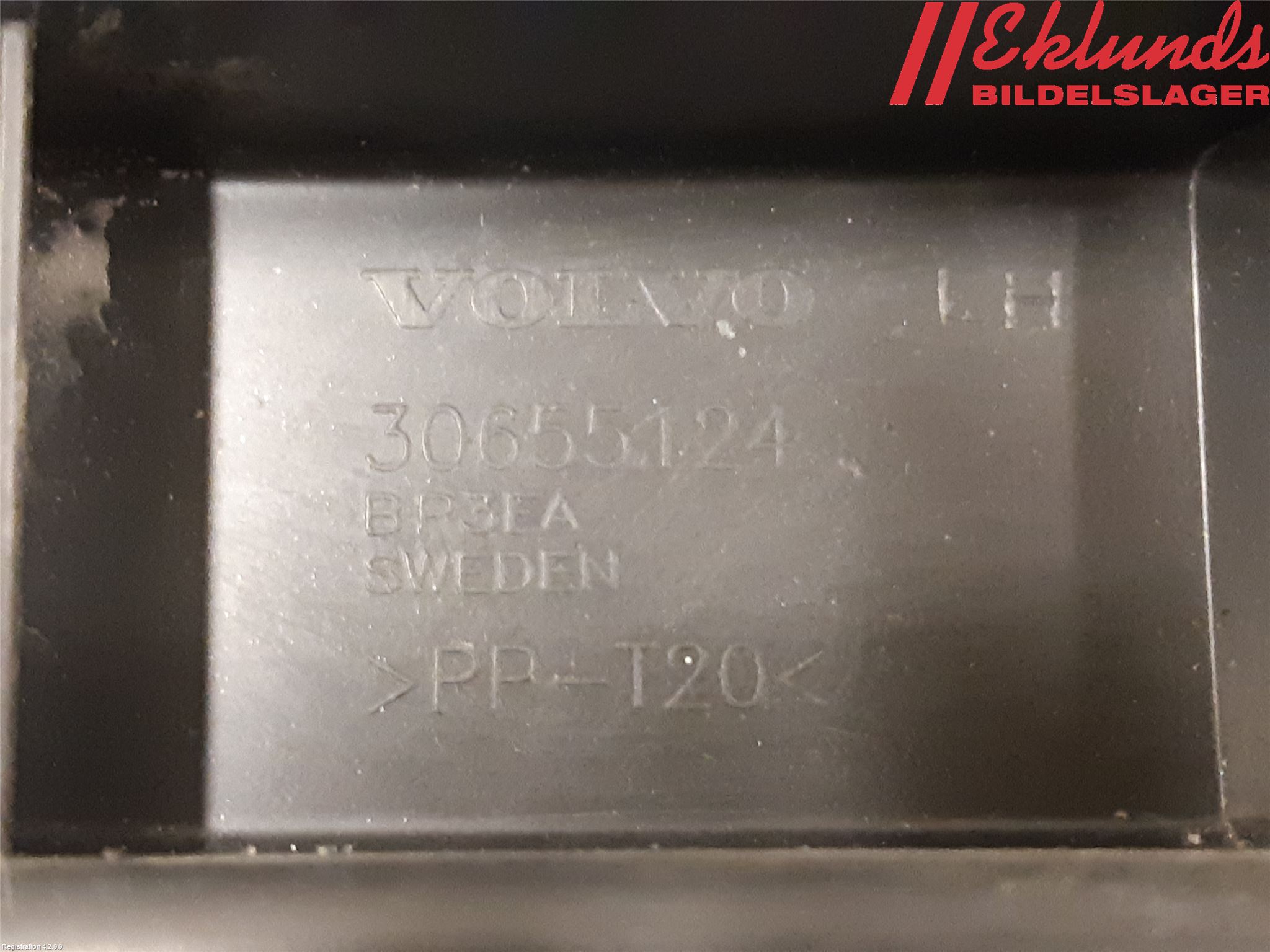 Volvo S80 07-13 Stötfångarfäste Bak Vä