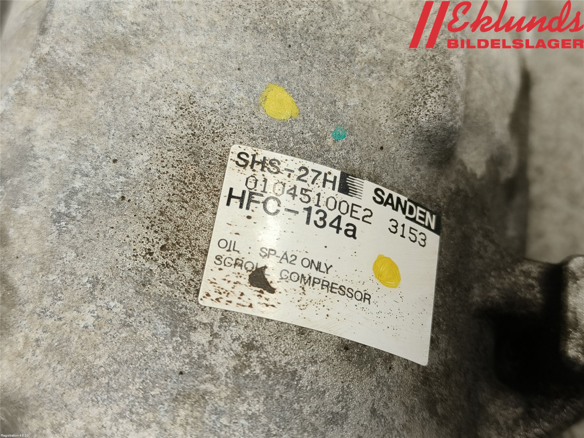 MG ZS EV 20- Ac Kompressor