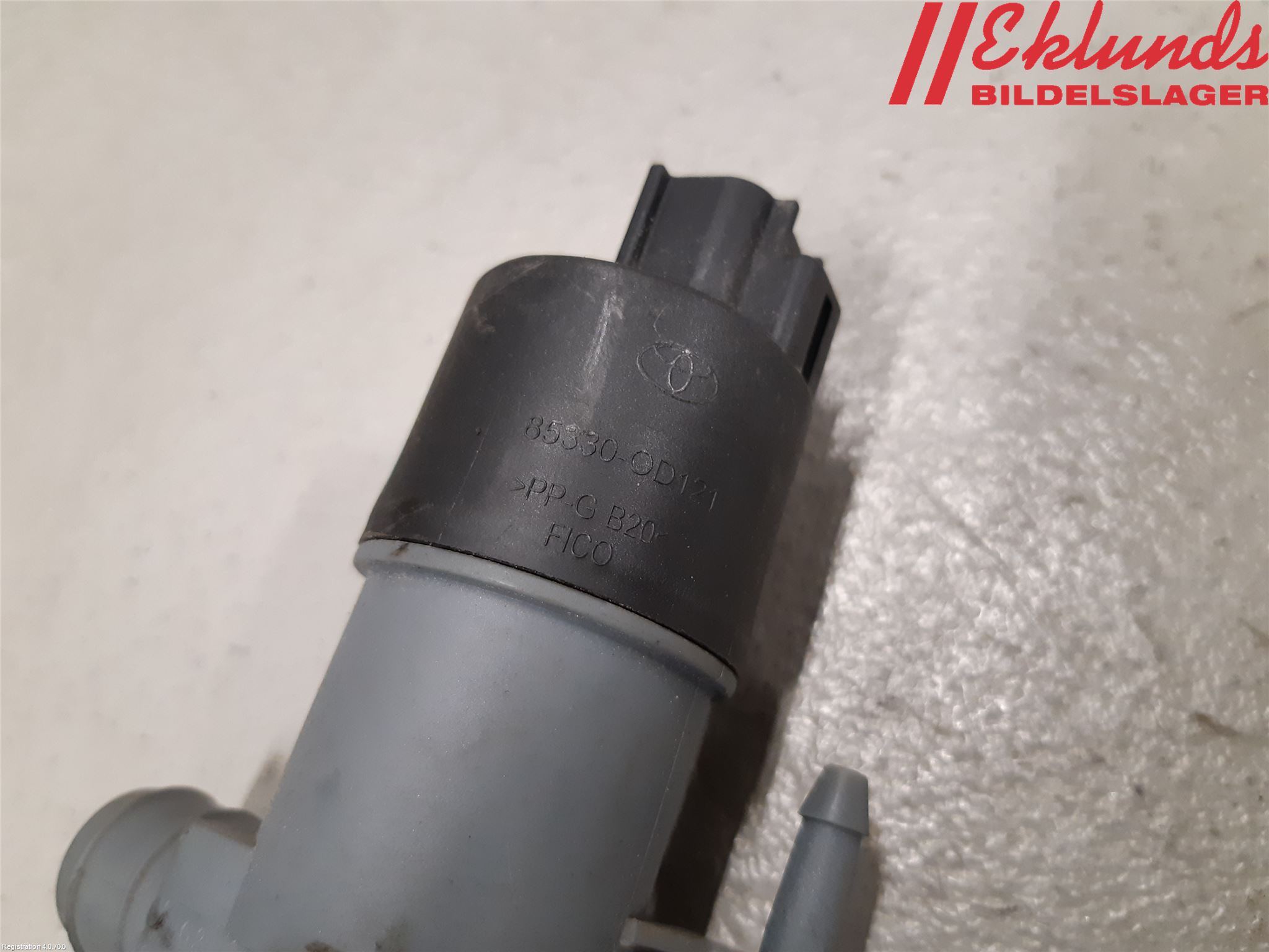 Toyota YARIS XP130 15-20 Spolarpump Vindruta