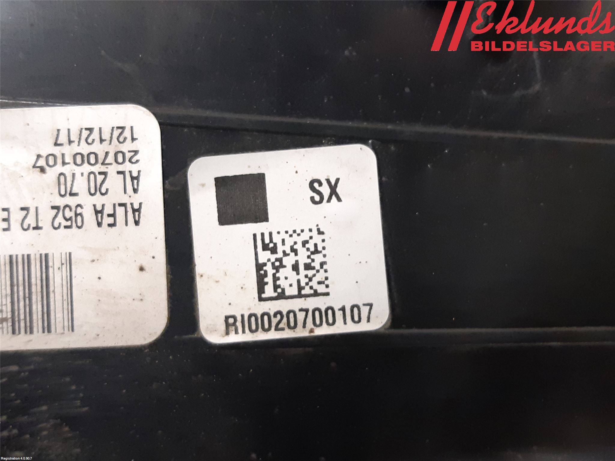 Alfa GIULIA Bakljus Lucka Vä