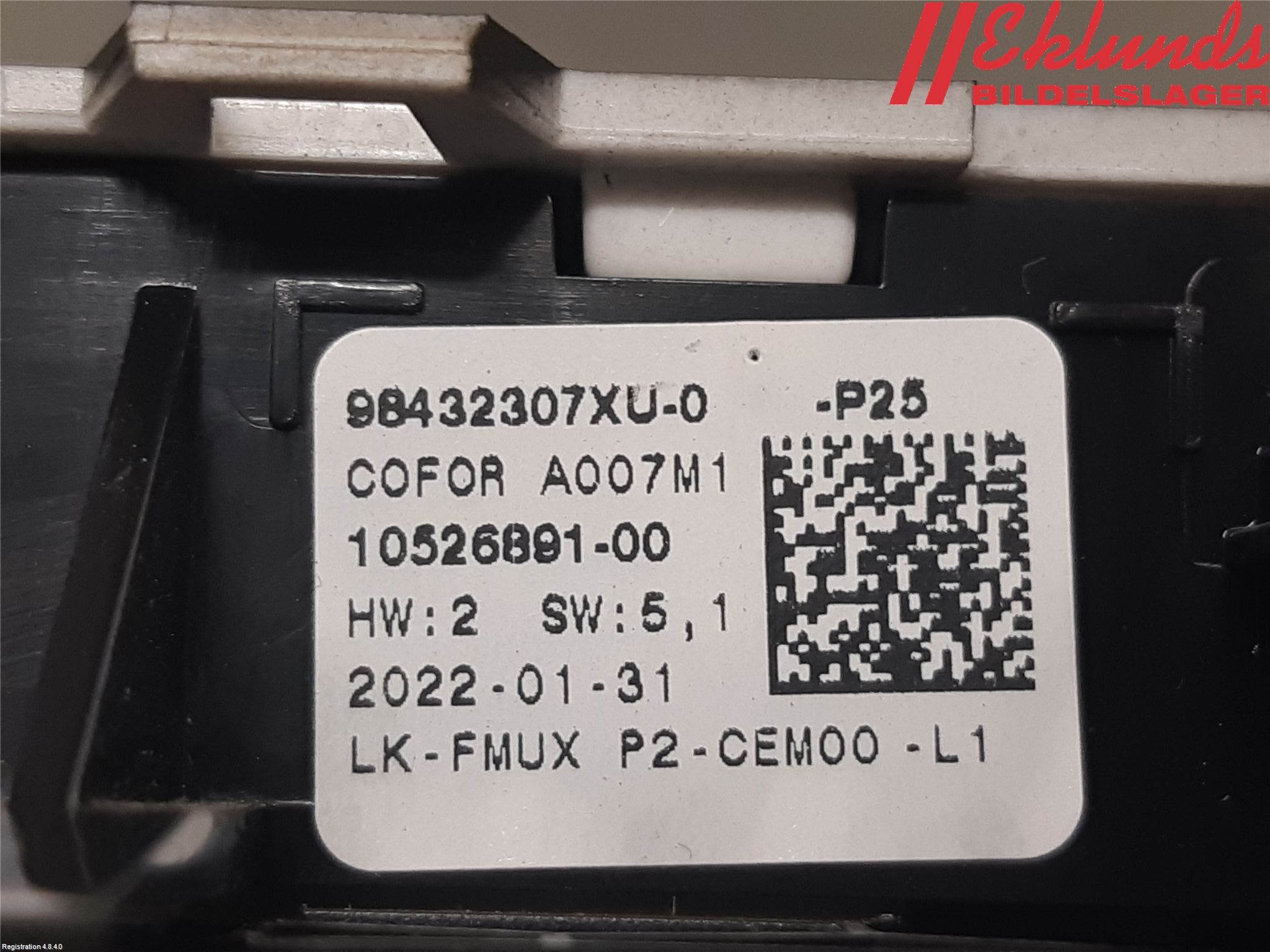 Peugeot 208/E-208 20- Strömställare Multifunktion