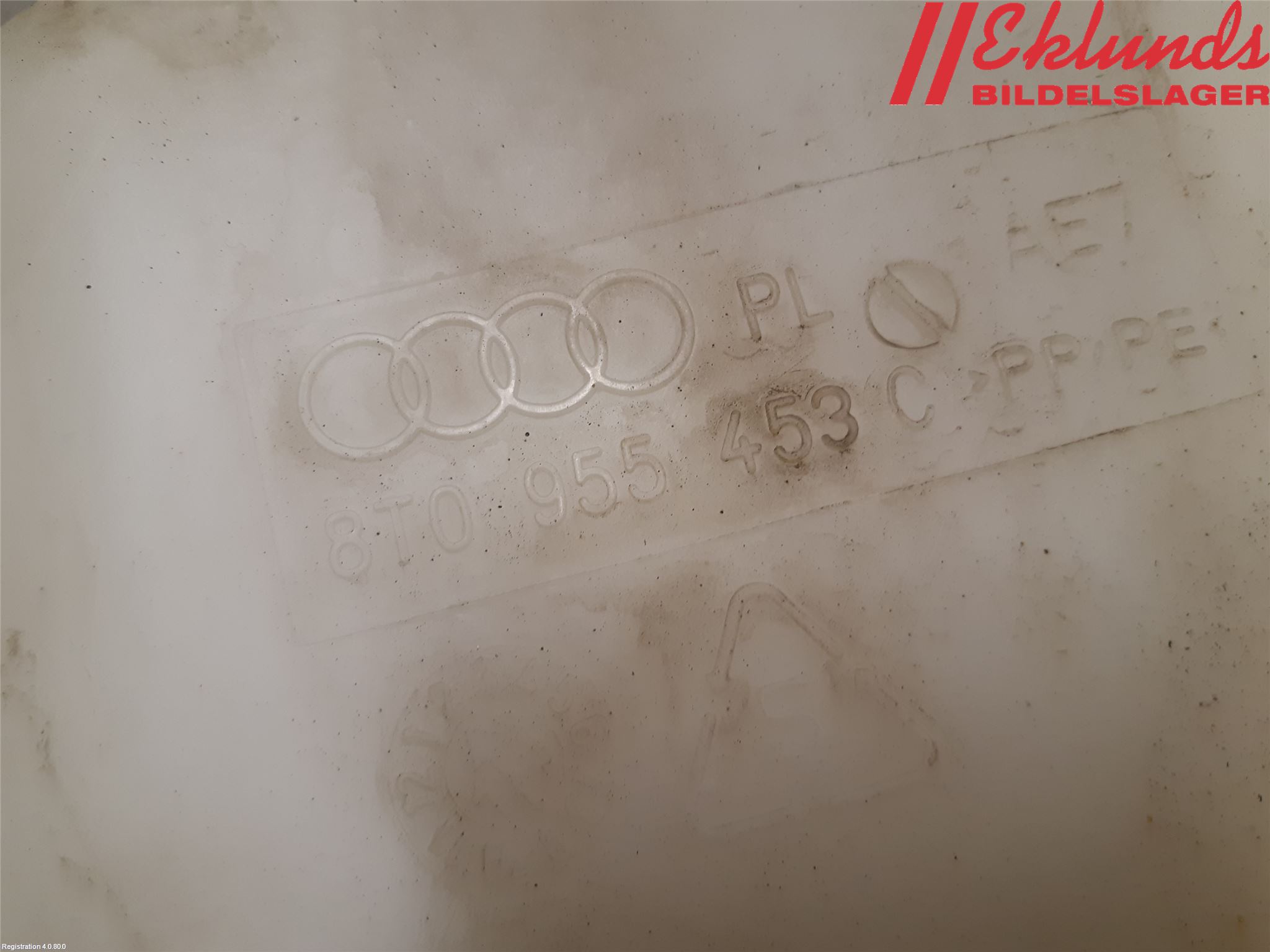 Audi A4 ALLROAD 09-16 Spolartank Vindruta-Strål