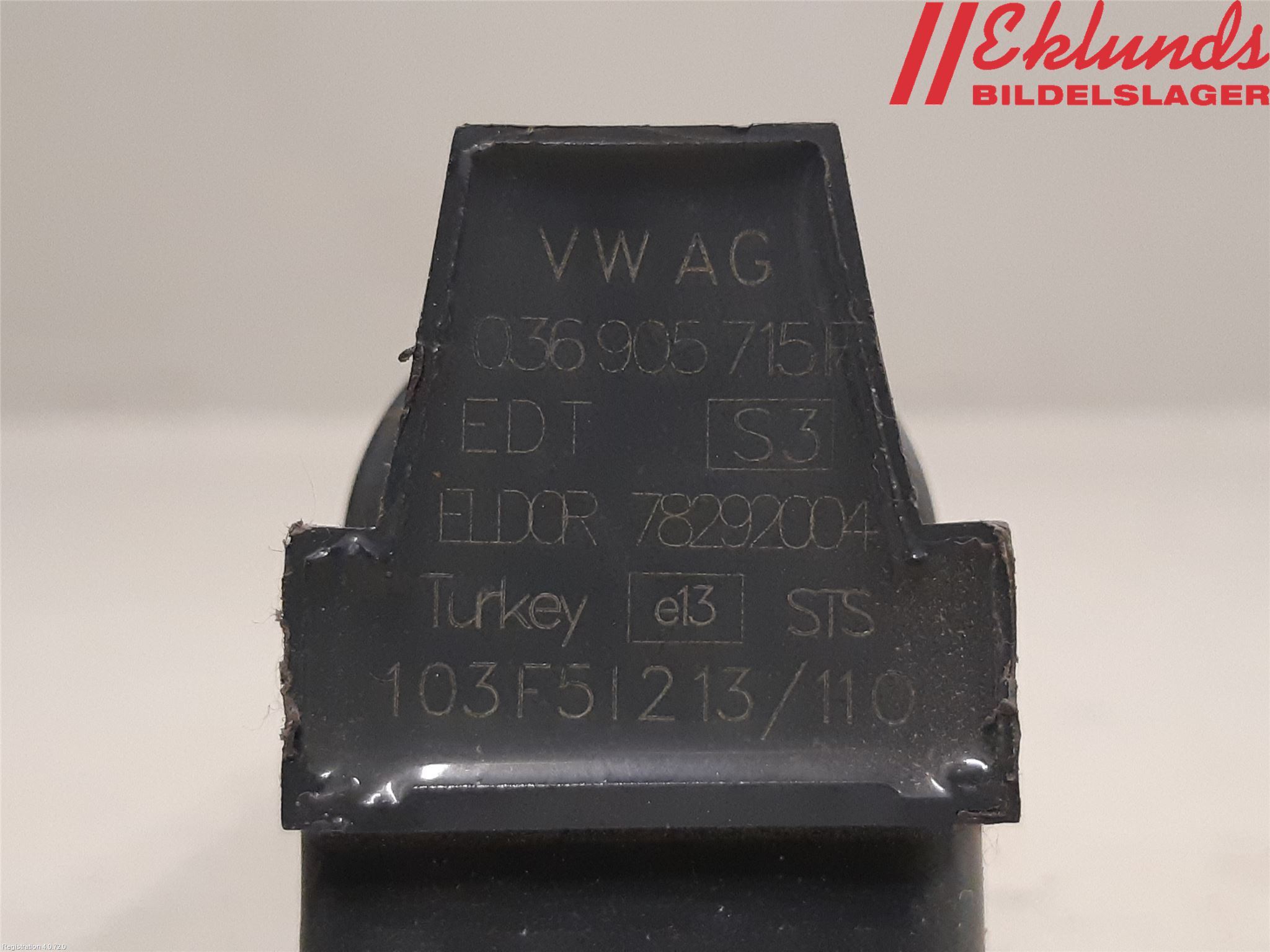 Volkswagen VW POLO 10-17 Tändspole