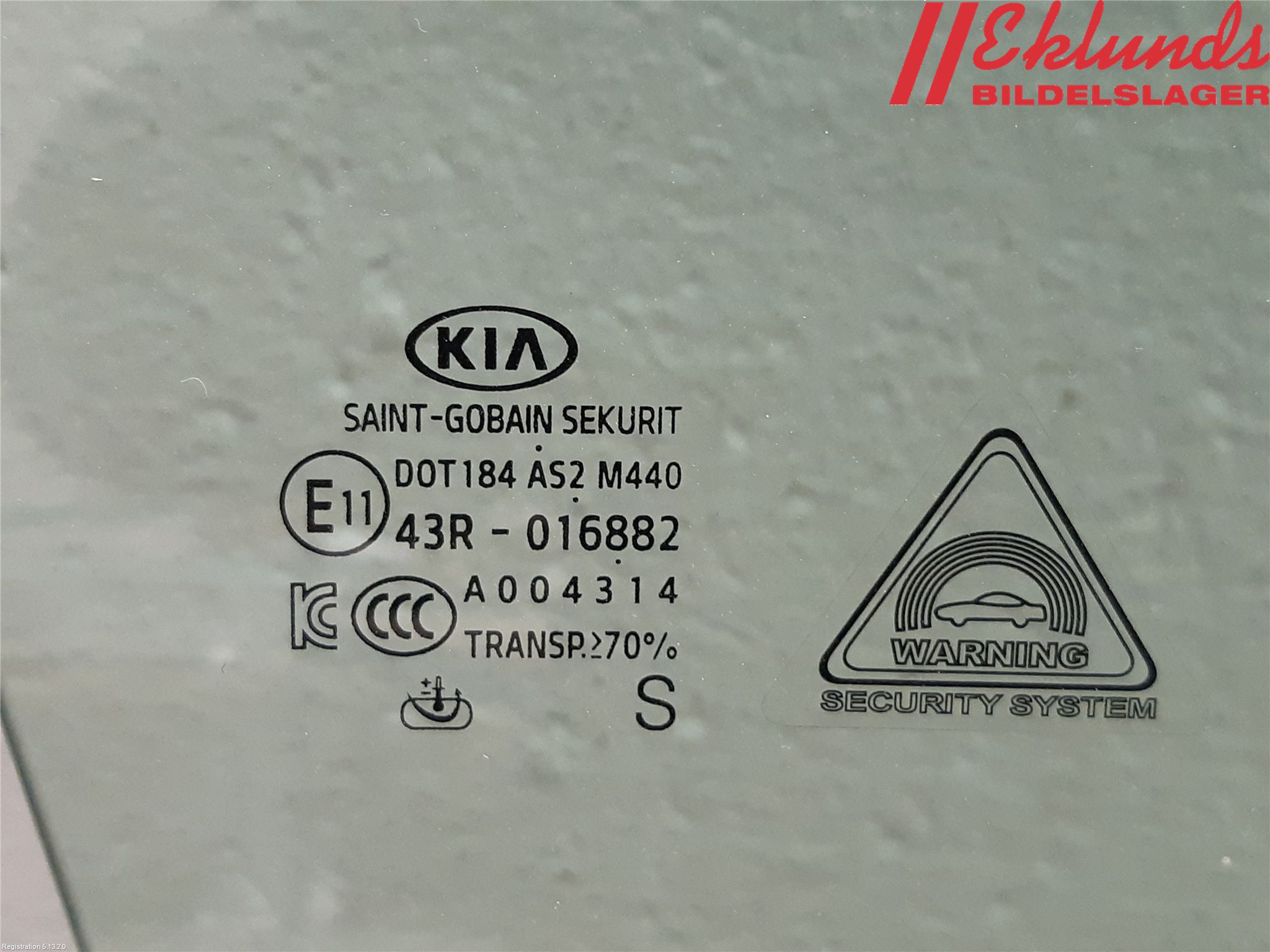 Kia NIRO (DE) 17-22 Dörruta Fram Höger