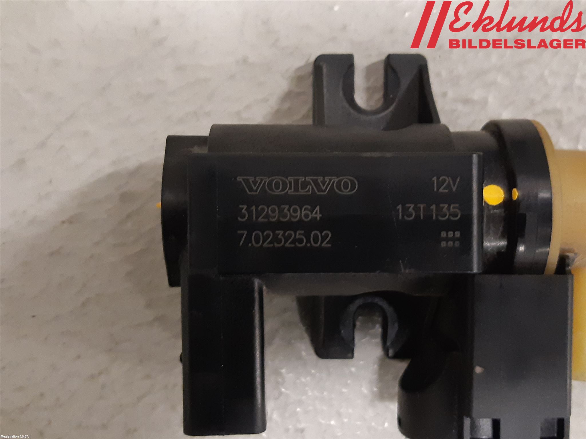 Volvo V60 11-13 Vakuumventil