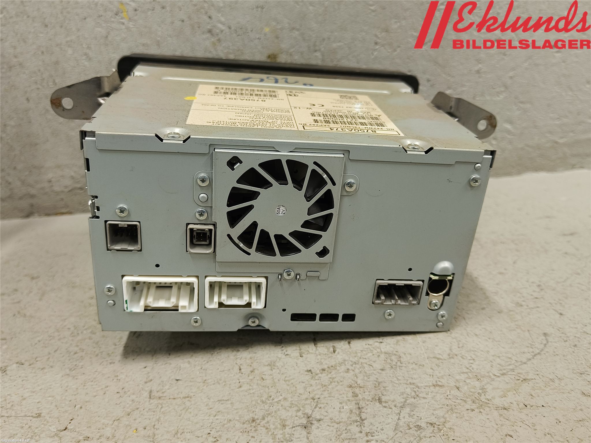 Mitsubishi ASX 10-22 Cd Radio - Multimediapanel