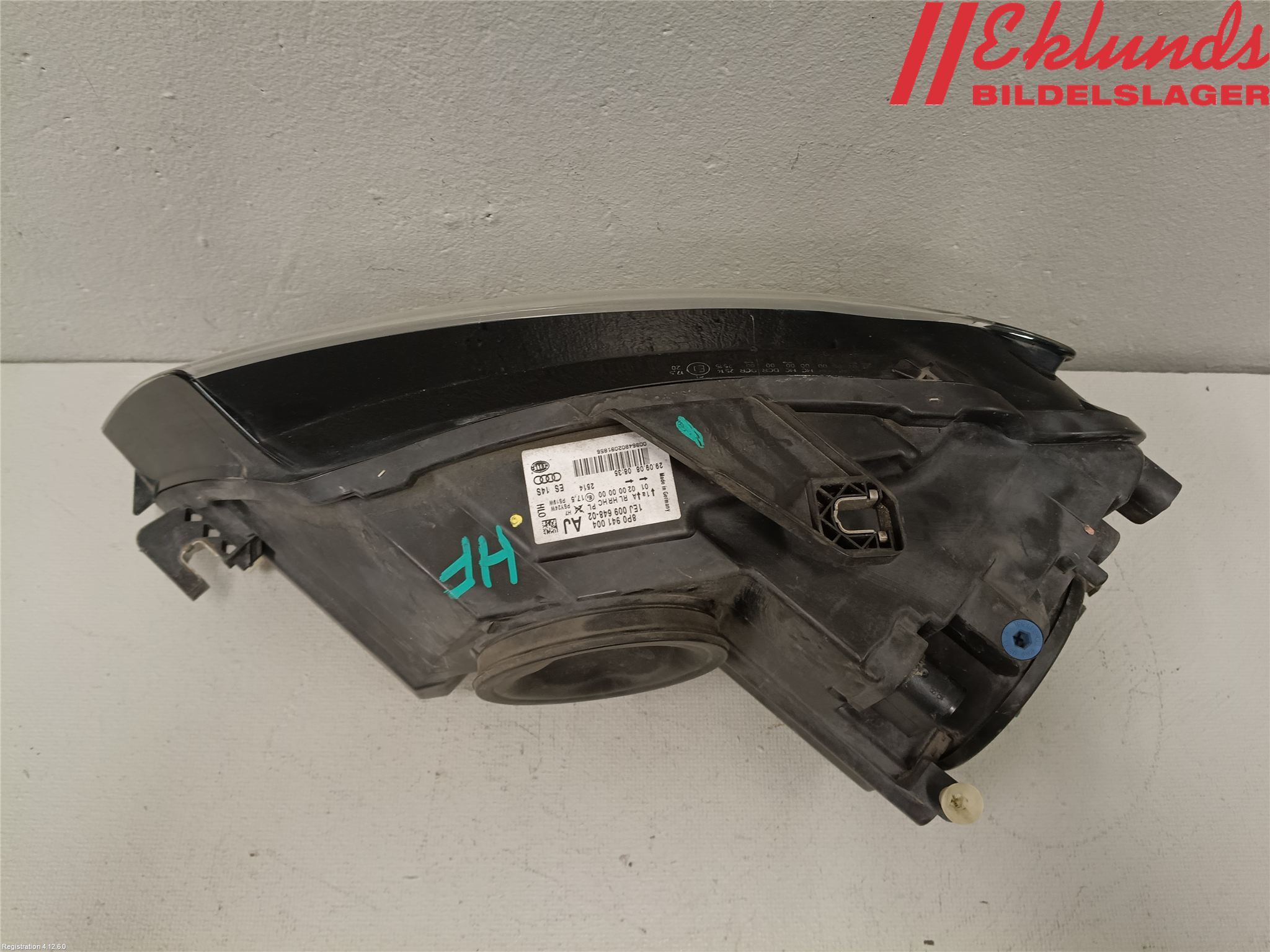 Audi A3/S3 05-13 Strålkastare Höger