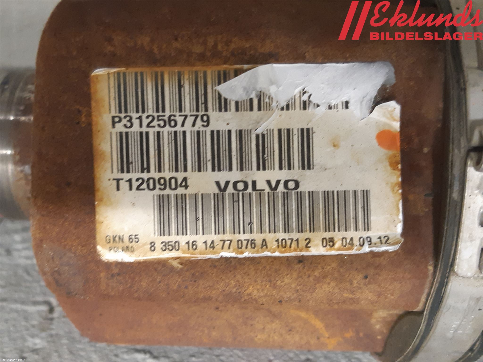 Volvo V60 11-13 Drivaxel Fram Vänster