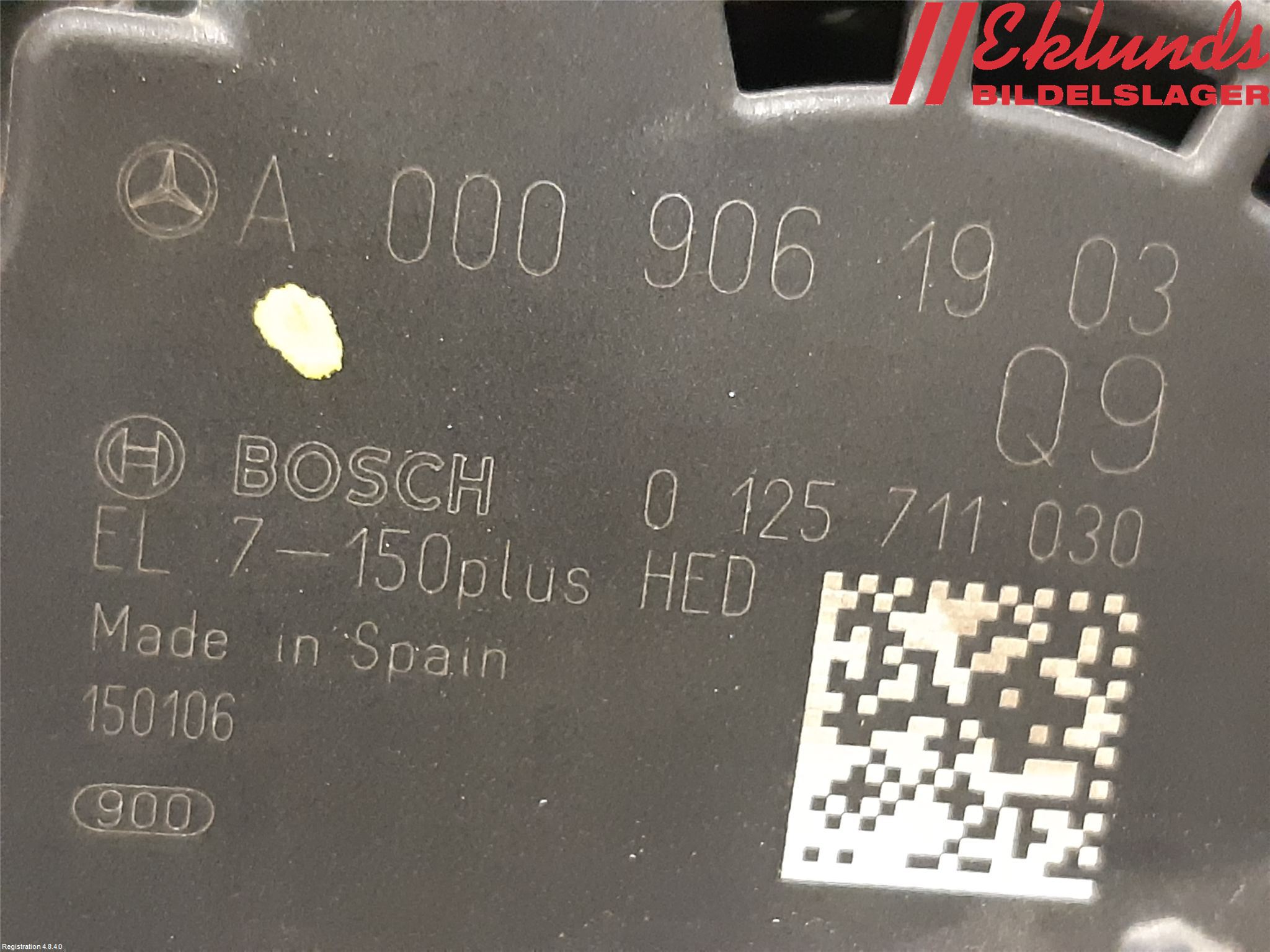 Mercedes-Benz MB B-KLASS (W246/W242) 12-19 Generator