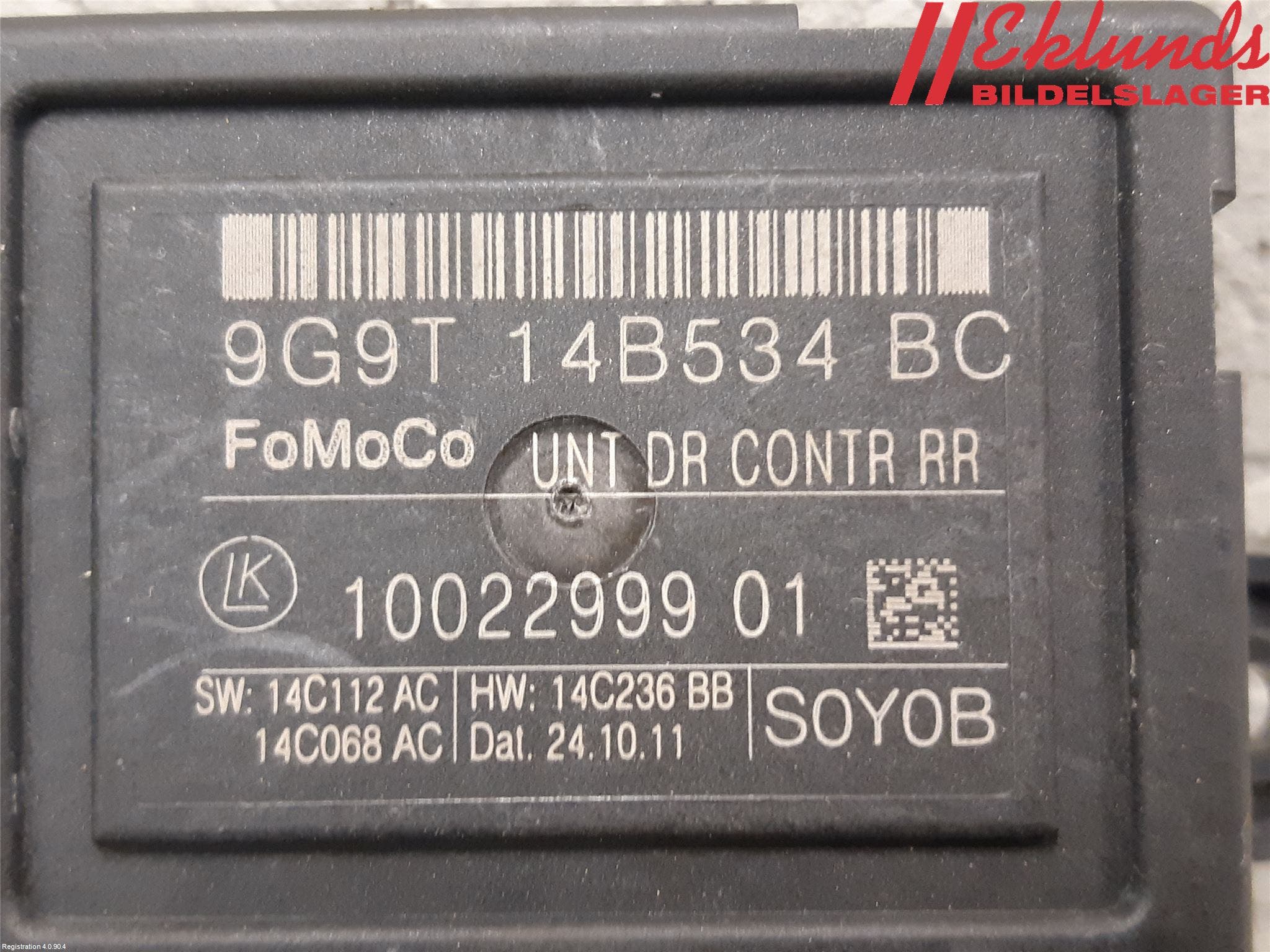 Volvo V70 08-13 Styrenhet Dörr