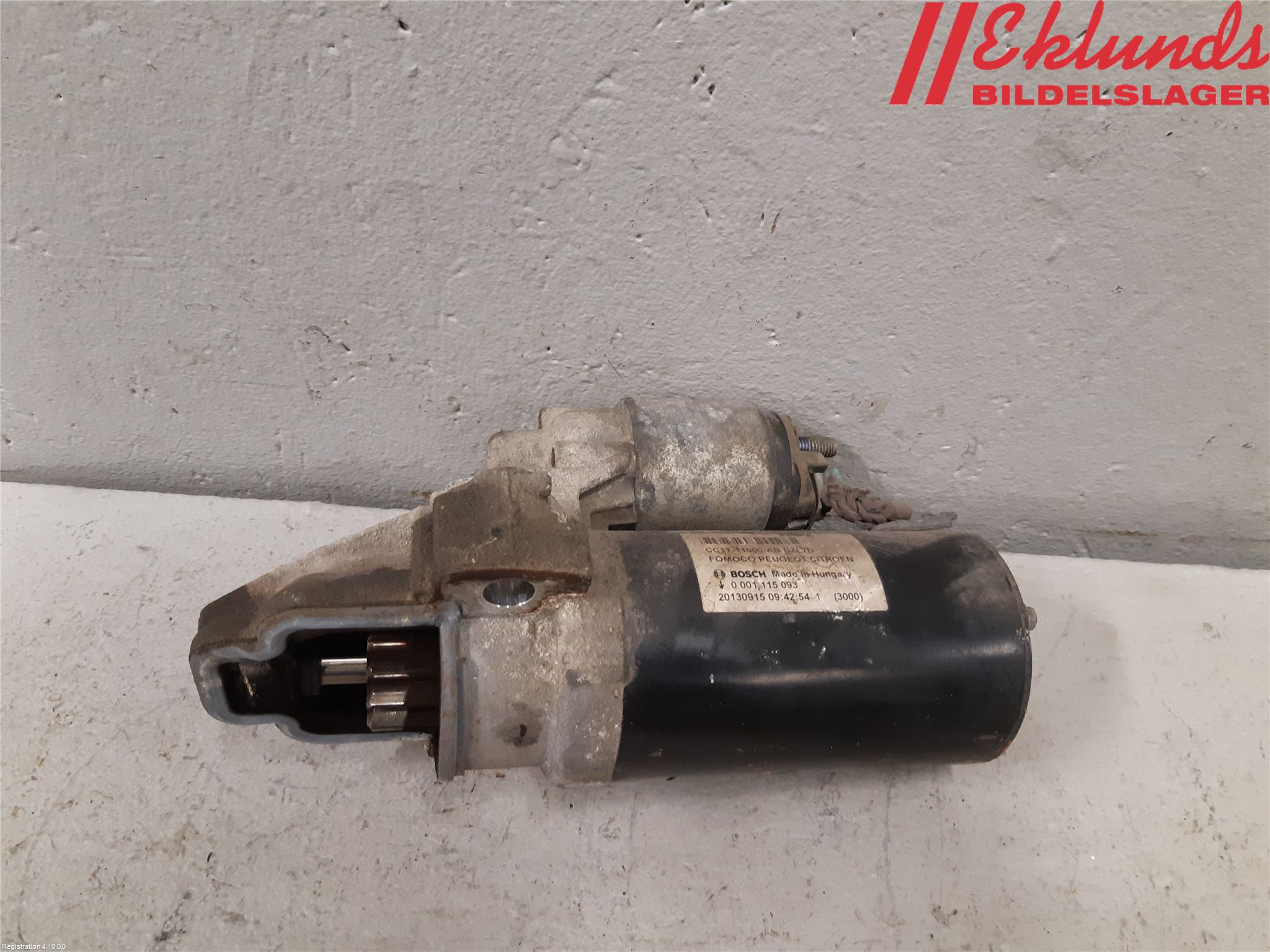 Ford TRANSIT SKÅP/BUSS 14-22 Startmotor Diesel