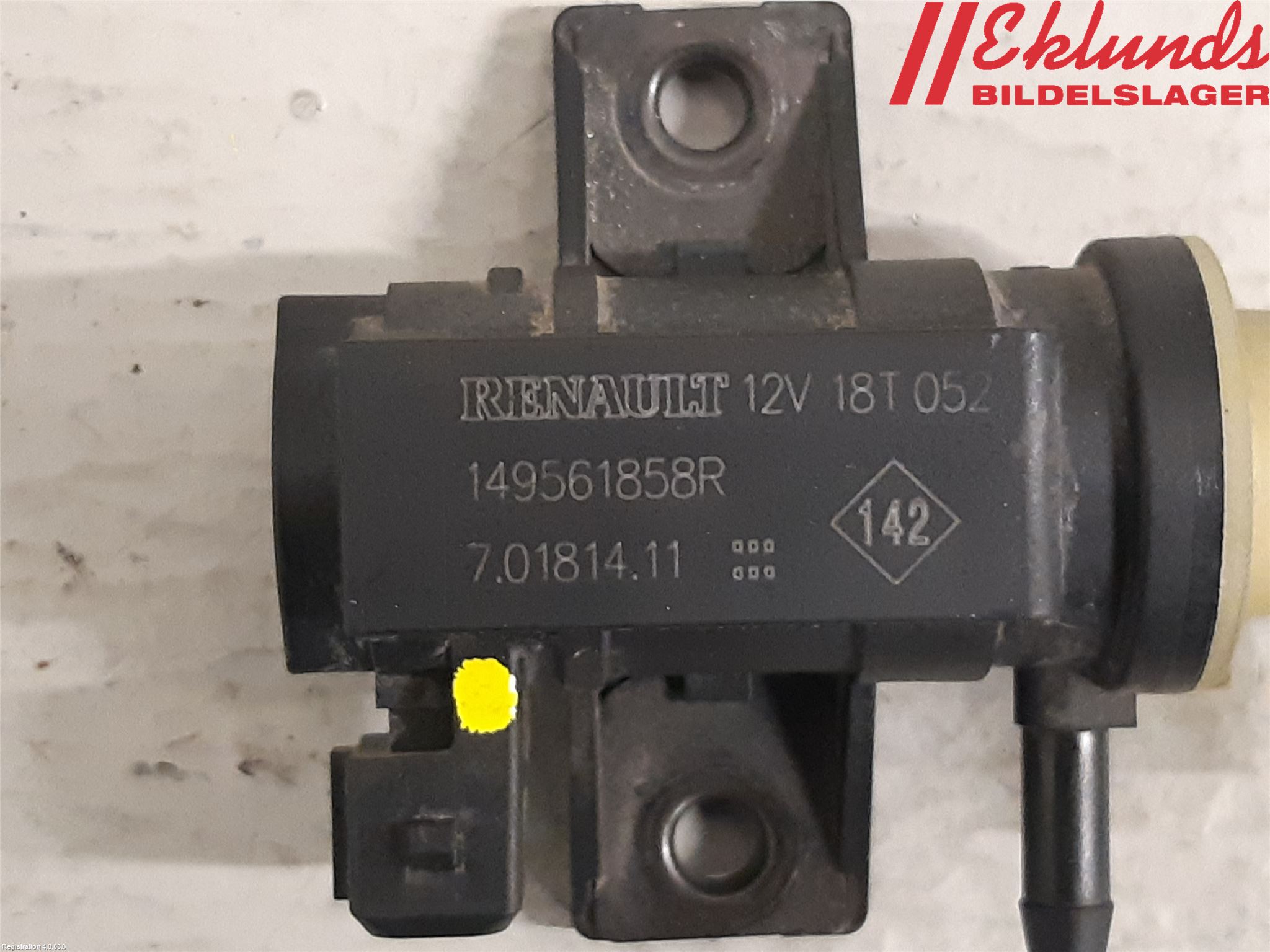 Opel MOVANO B 10-22 Vakuumventil