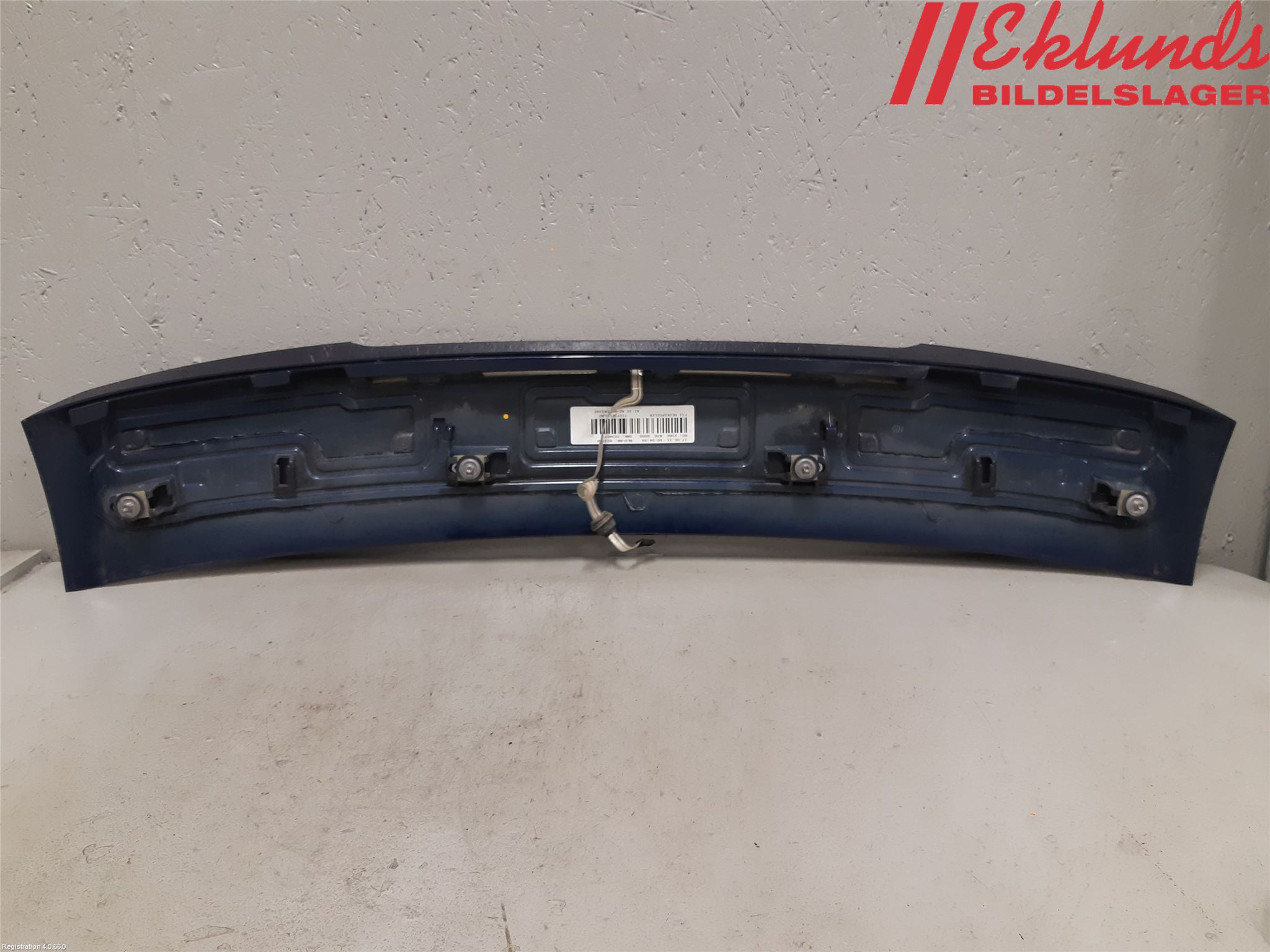 BMW 5 F10/F11/F18 09-17 Spoiler Baklucka