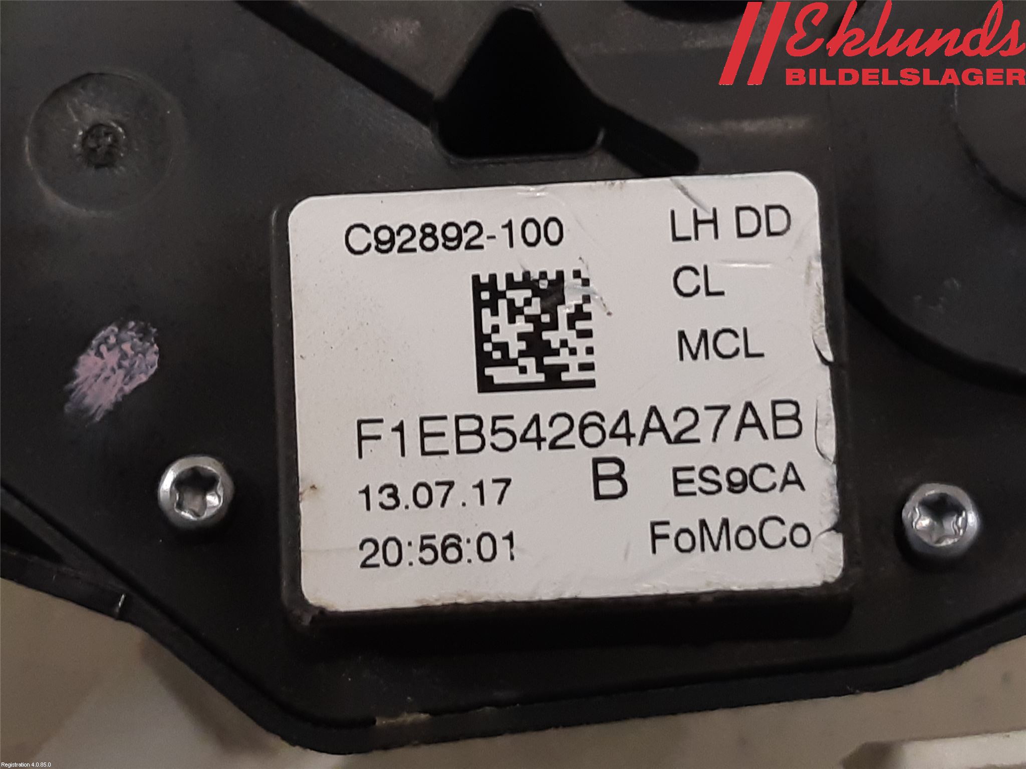 Ford MUSTANG VI 15-22 Låskista-Dörrlås