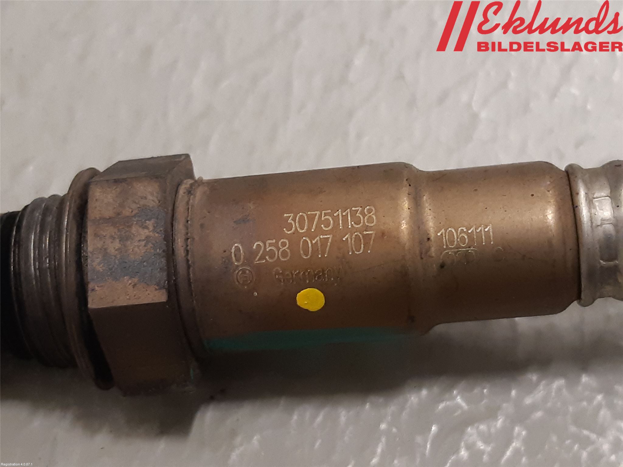 Volvo V60 11-13 Injlambdasond