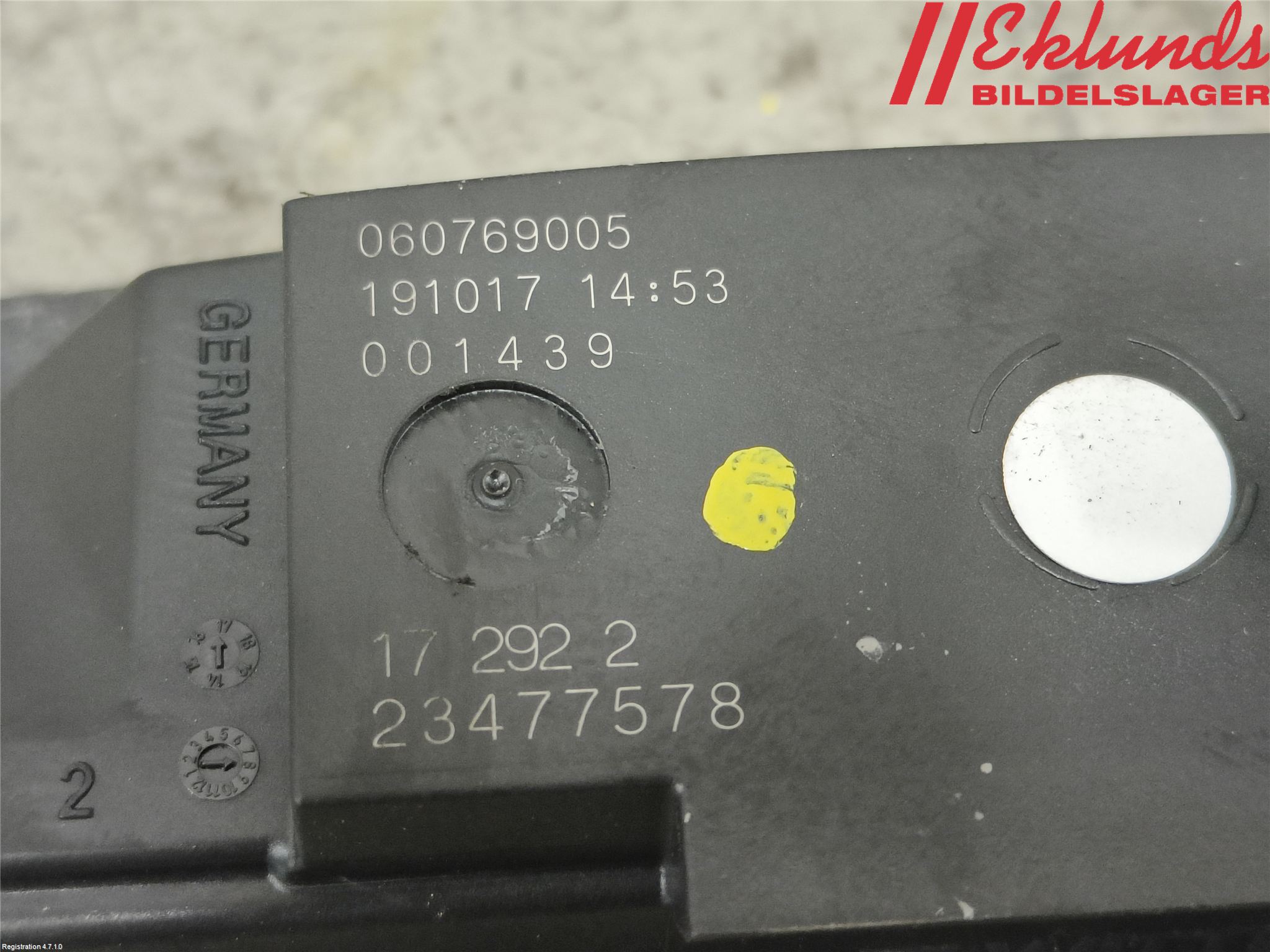 Opel INSIGNIA 17- Bakluckehandtag