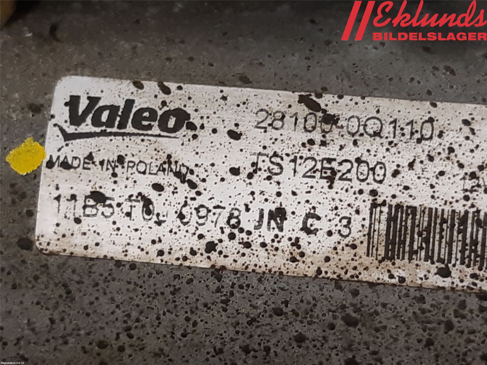 Toyota AYGO 15-21 Startmotor