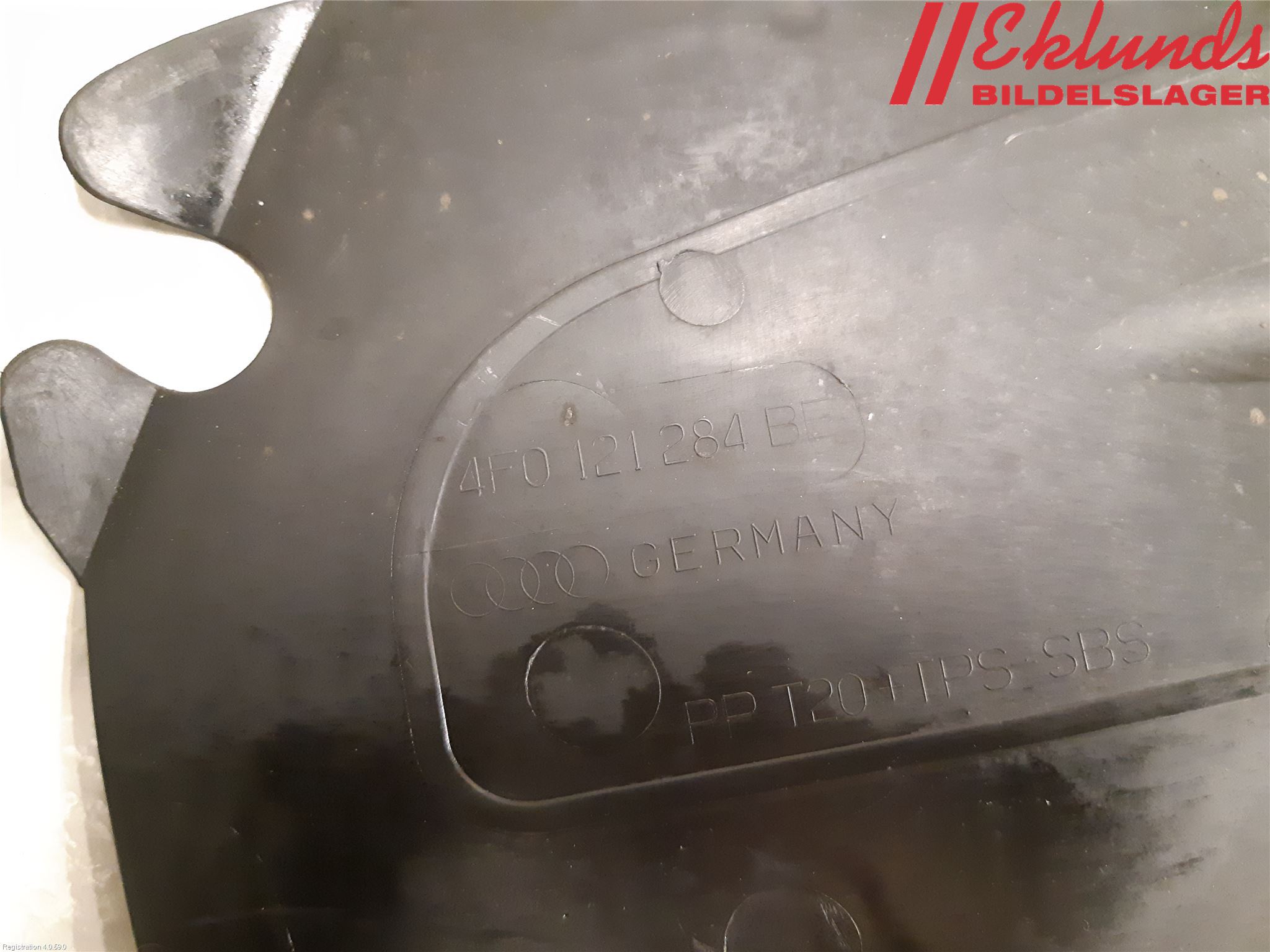 Audi A6/S6     05-11 Deflektor Plåt-Plast Kylning