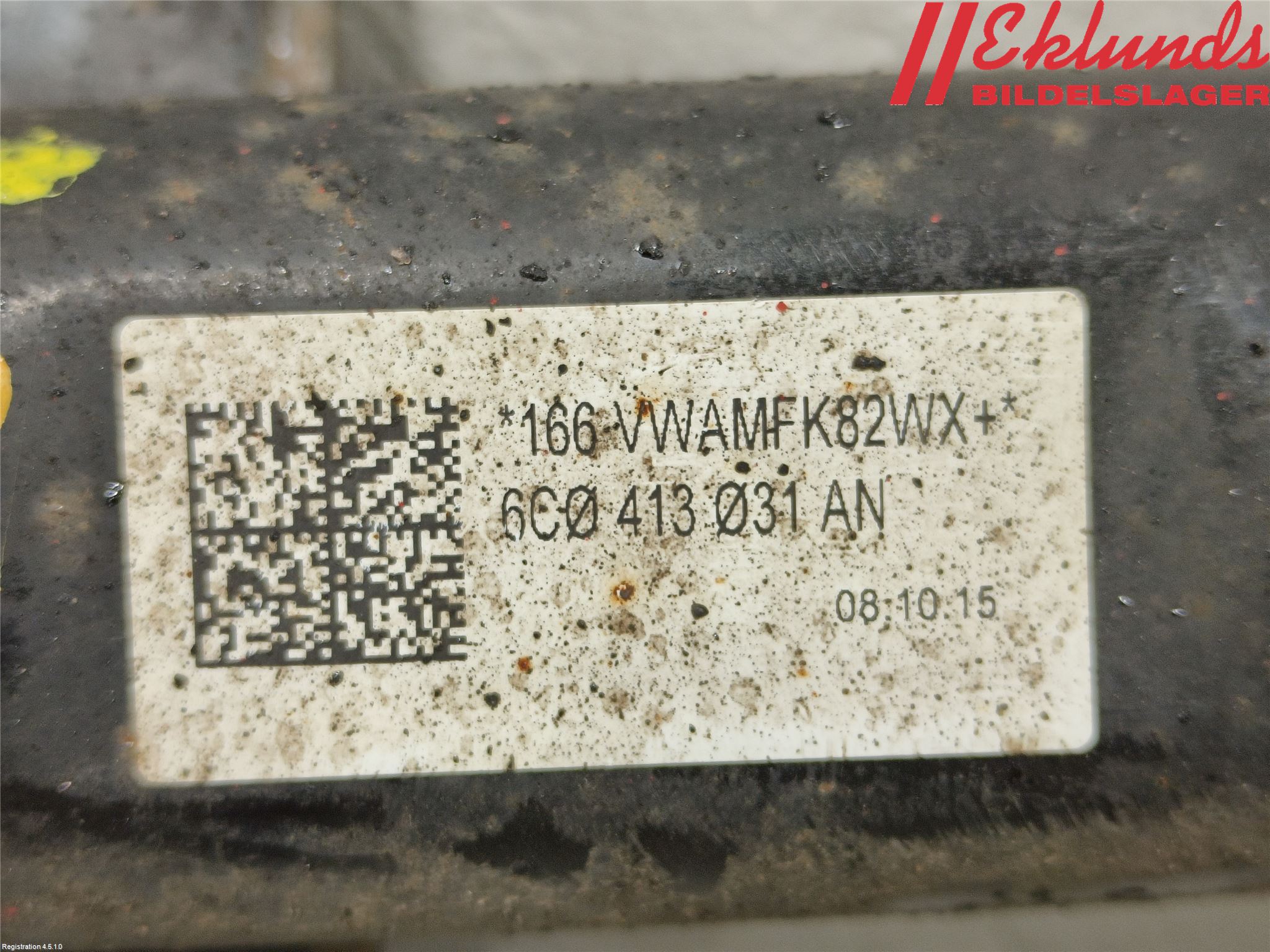 Skoda FABIA 15-21 Fjäderben Fram Vänster