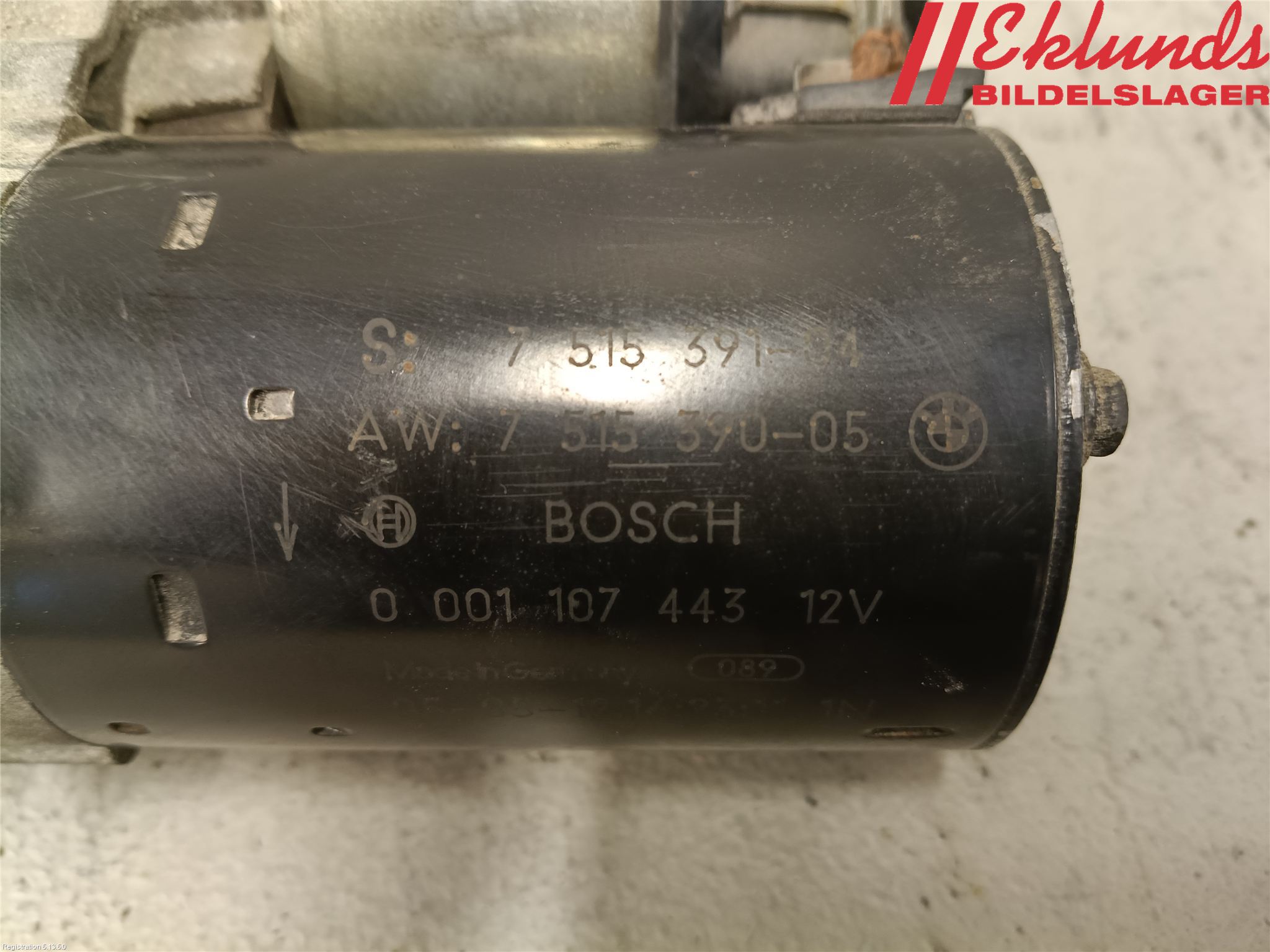 BMW 3 E46      98-05 Startmotor