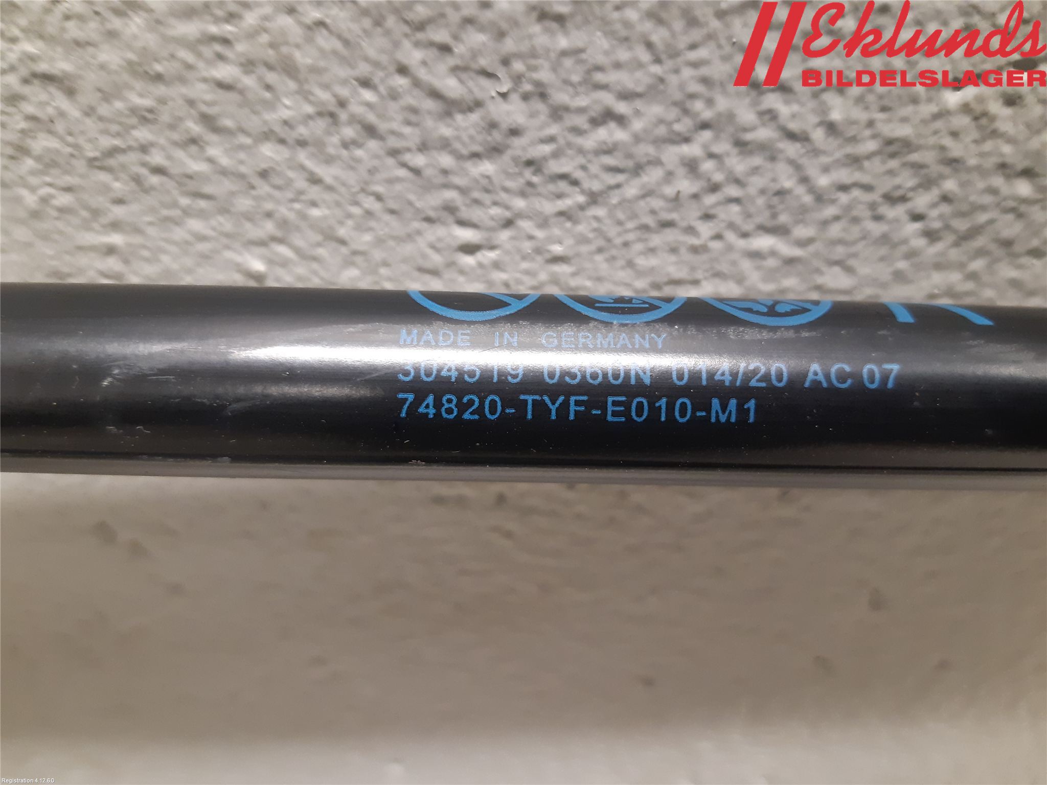 Honda E 20-23 Gasfjäder Baklucka