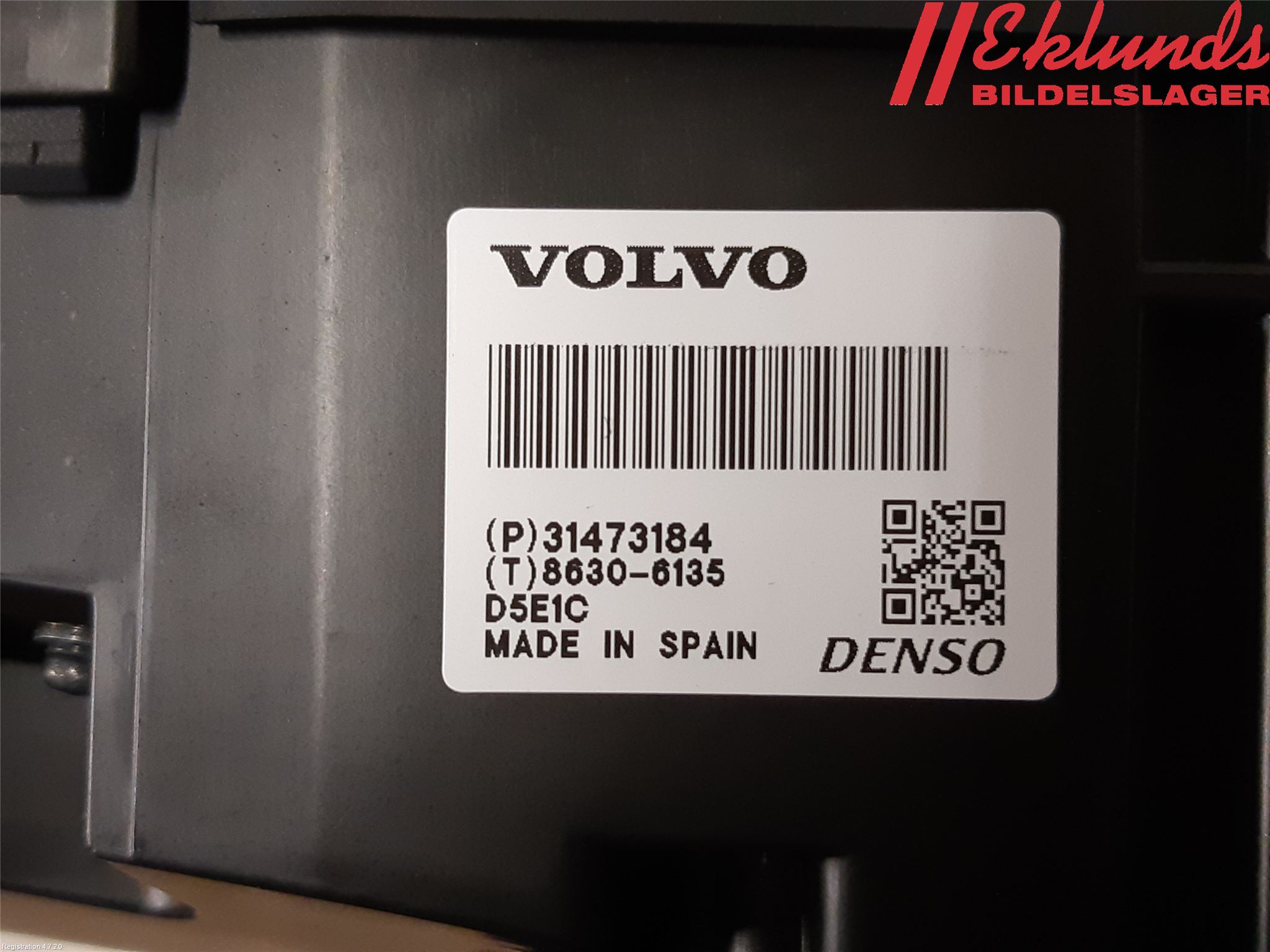 Volvo XC90/RECHARGE 16- Instrument Övrigt