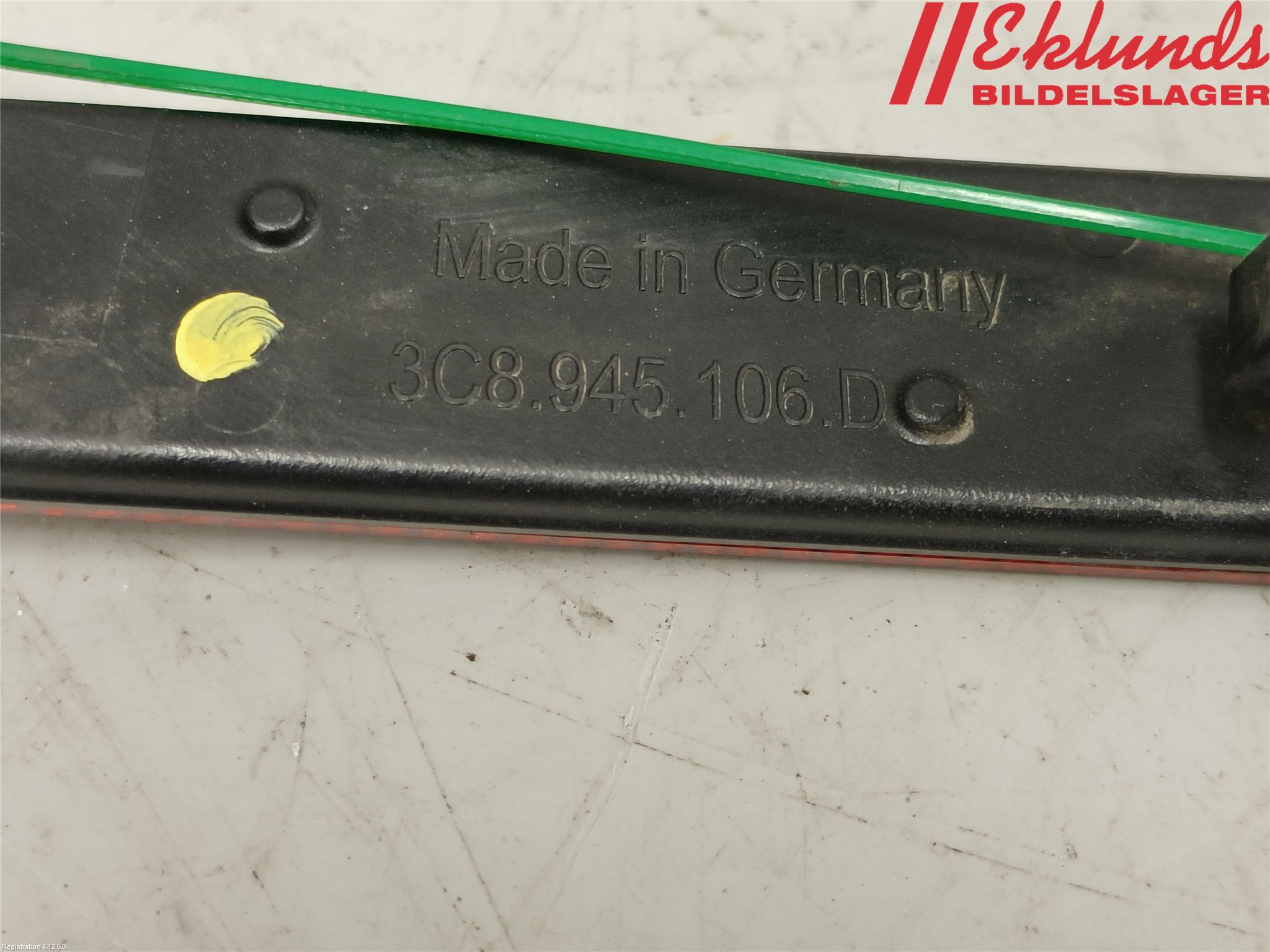 Volkswagen VW GOLF / E-GOLF VII 13-20 Dimljus/Reflex Bak