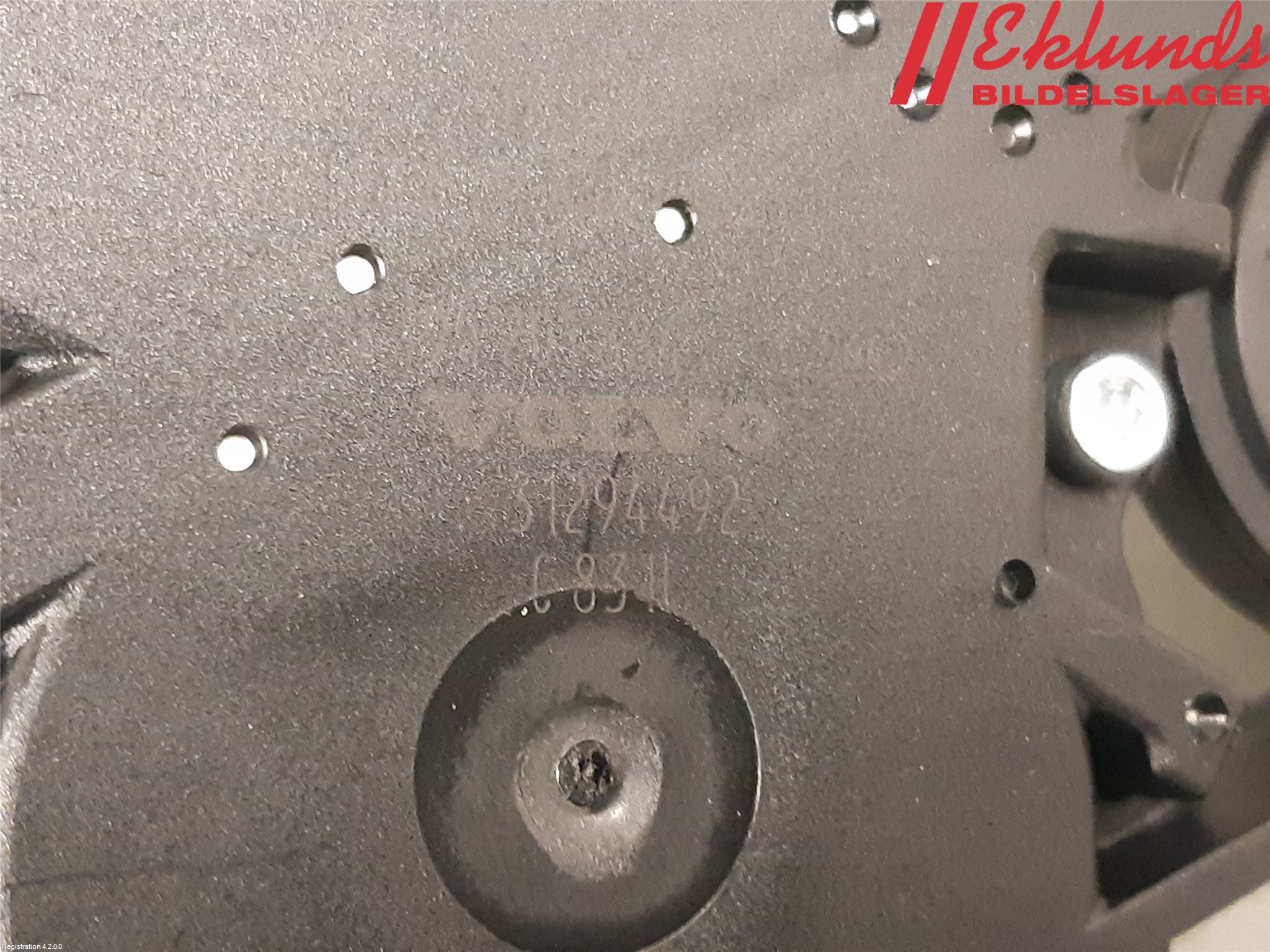 Volvo V60 11-13 Torkarmotor Baklucka
