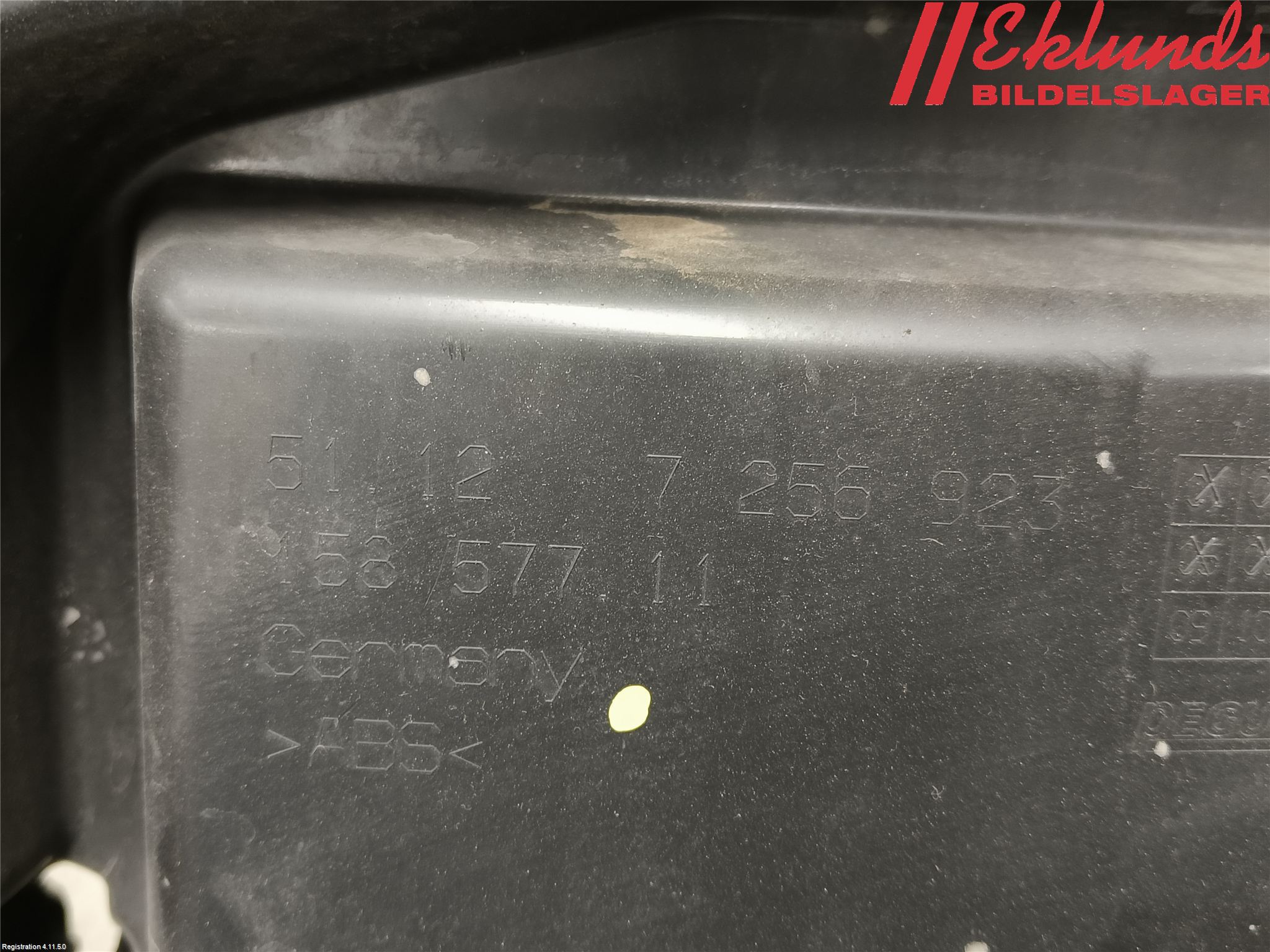BMW 3 F30/F31/F80 12-19 Stötfångarfäste Bak Vä