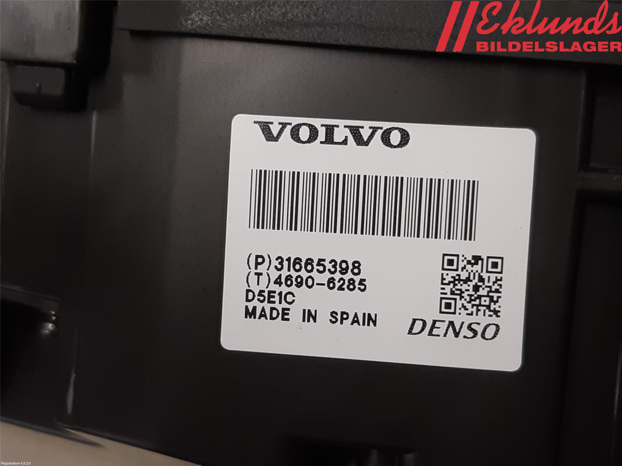 Volvo XC90/RECHARGE 16- Bildskärm