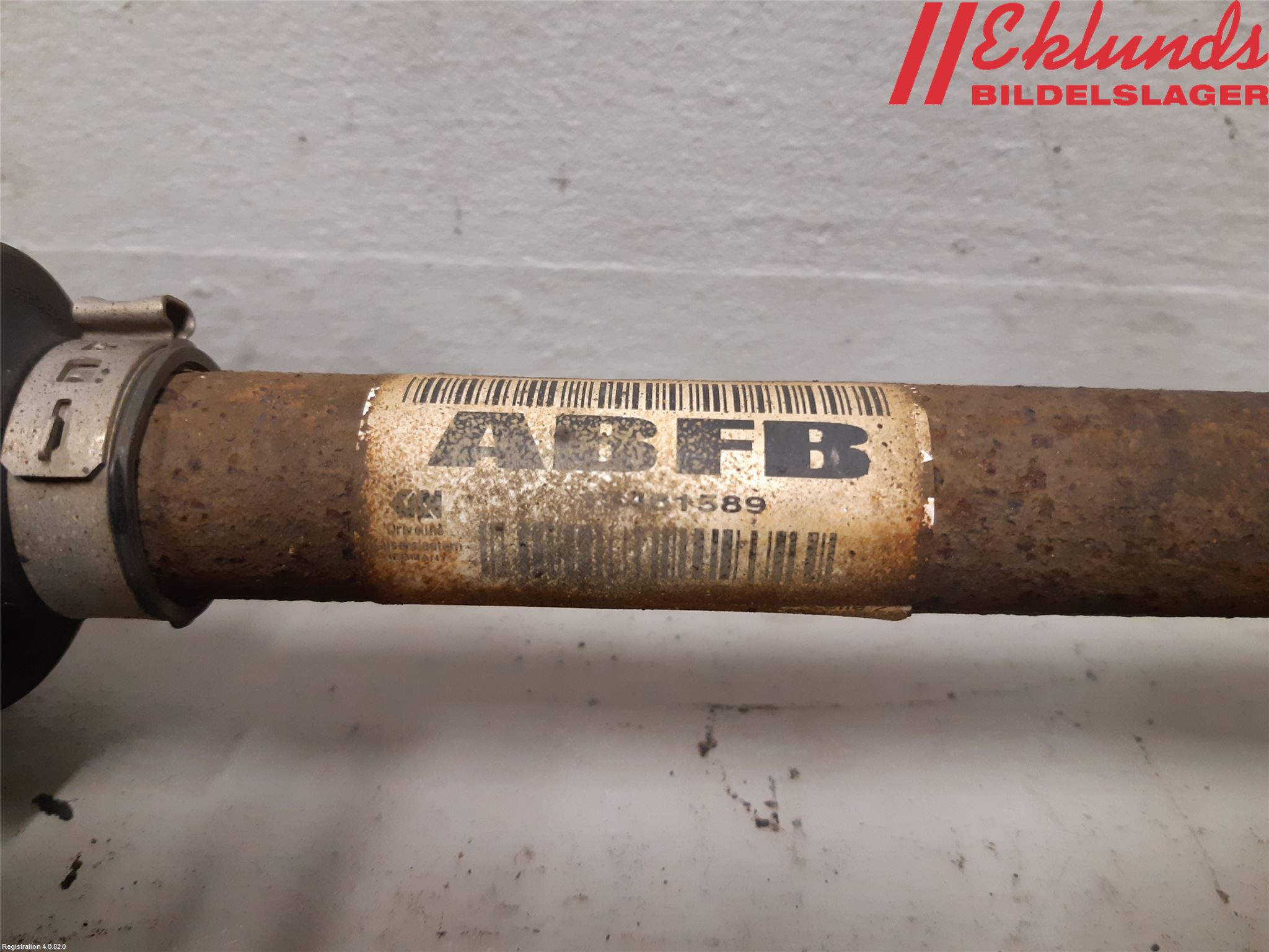 Opel ASTRA K 16-22 Drivaxel Fram Vänster
