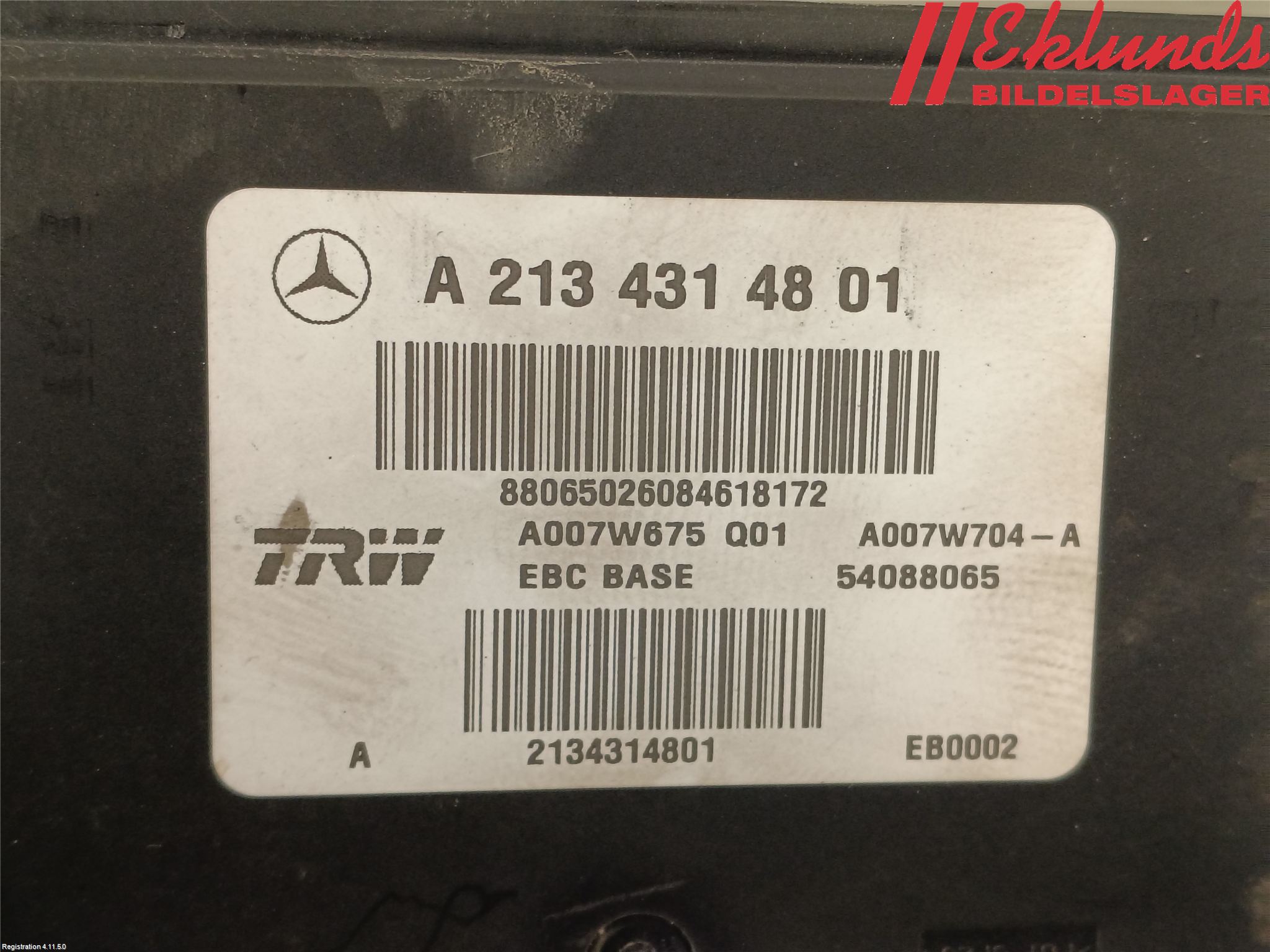 Mercedes-Benz MB E-KLASS (W213) 16-23 Abs Hydraulaggregat
