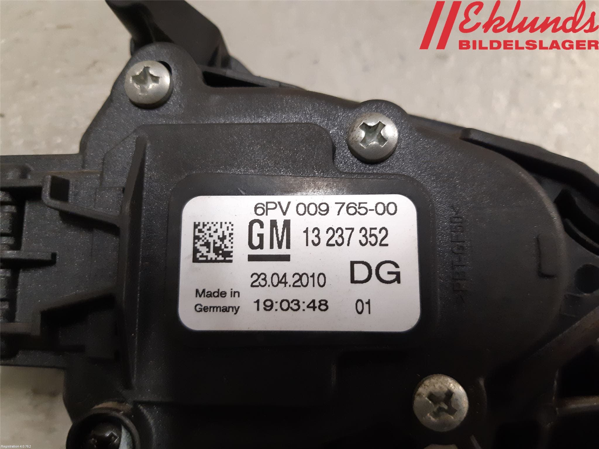 Saab 9-5 10-12 Gaspedal