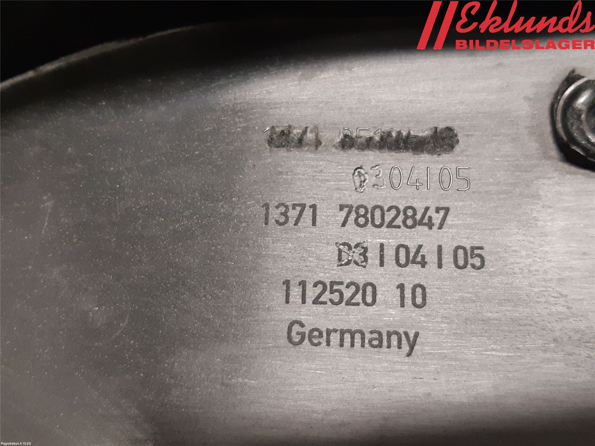 BMW 5 F10/F11/F18 09-17 Motorkåpa