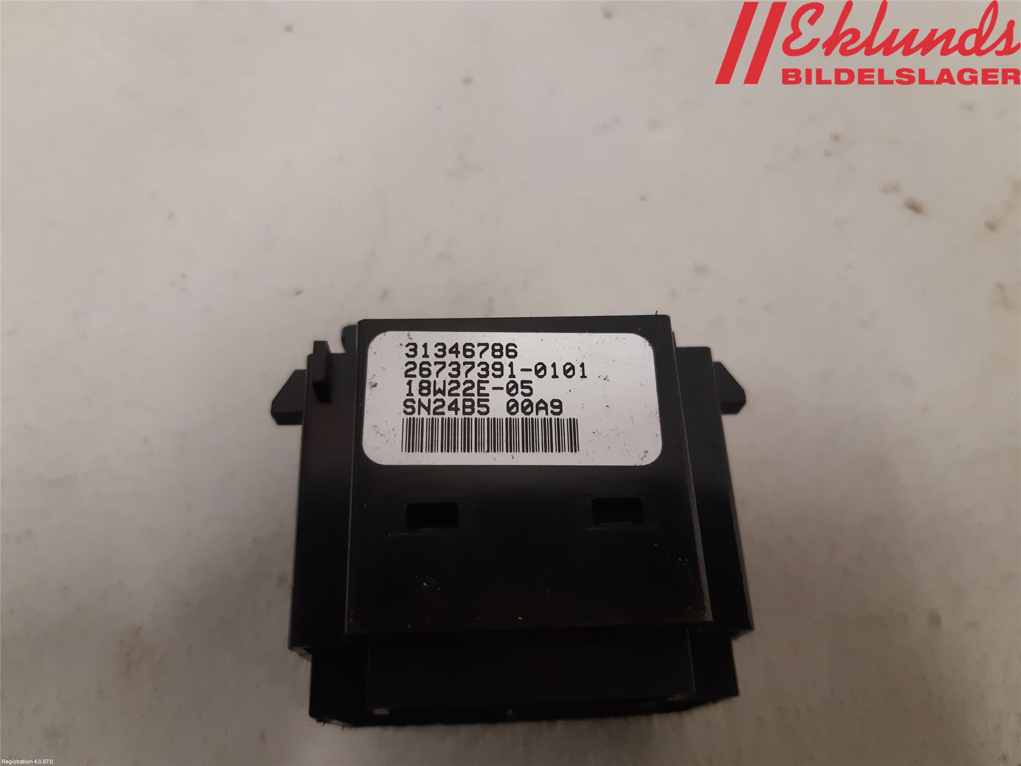 Volvo XC60 18- Strömställare Stolvärme