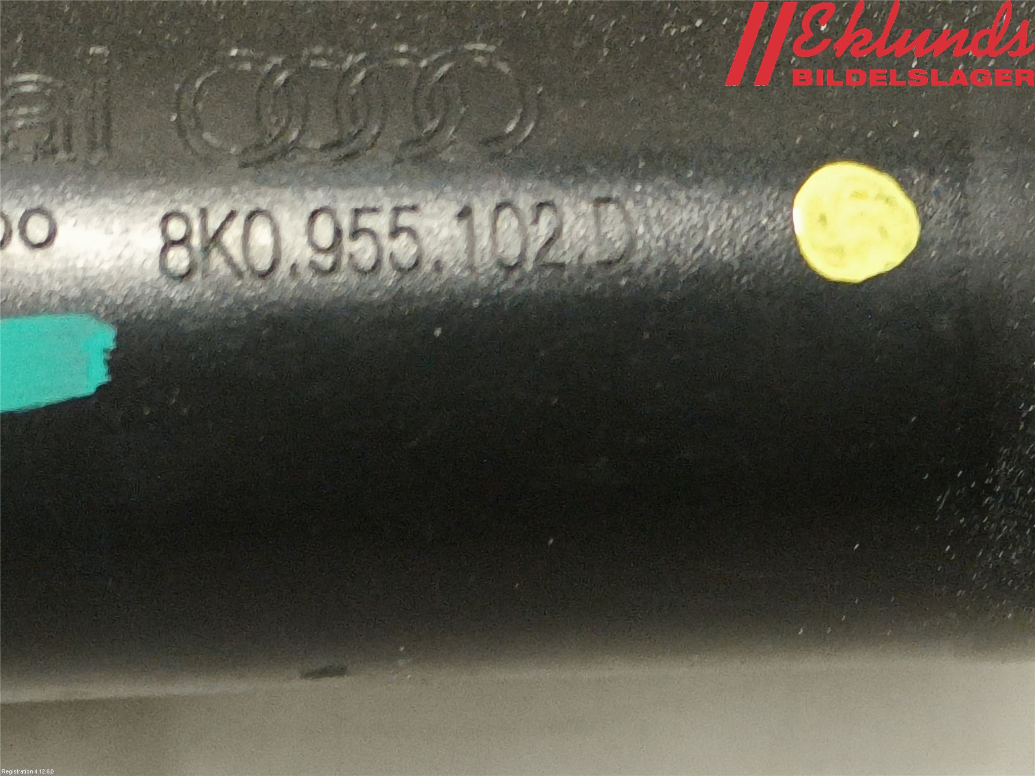 Audi A4 12-15 Spolarmunstycke Strålkastare