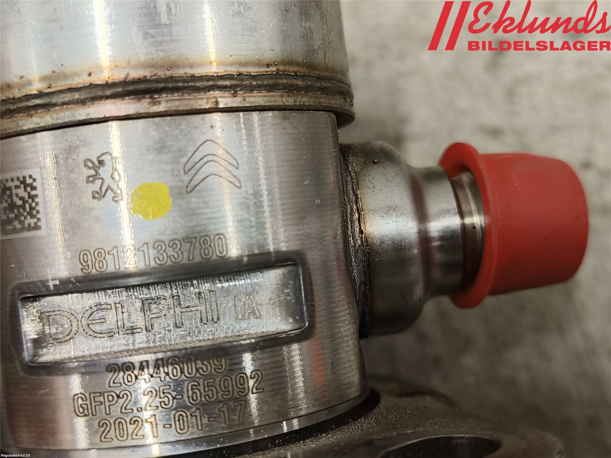 Peugeot 2008/E-2008 20- Bränslepump Mek