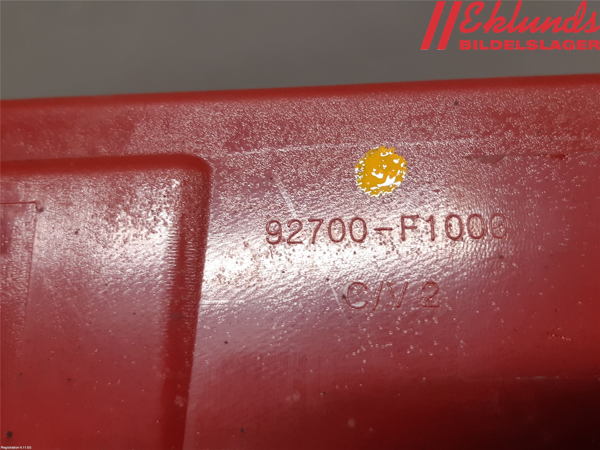 Kia SPORTAGE (QL) 16-21 Bromsljus Bakruta