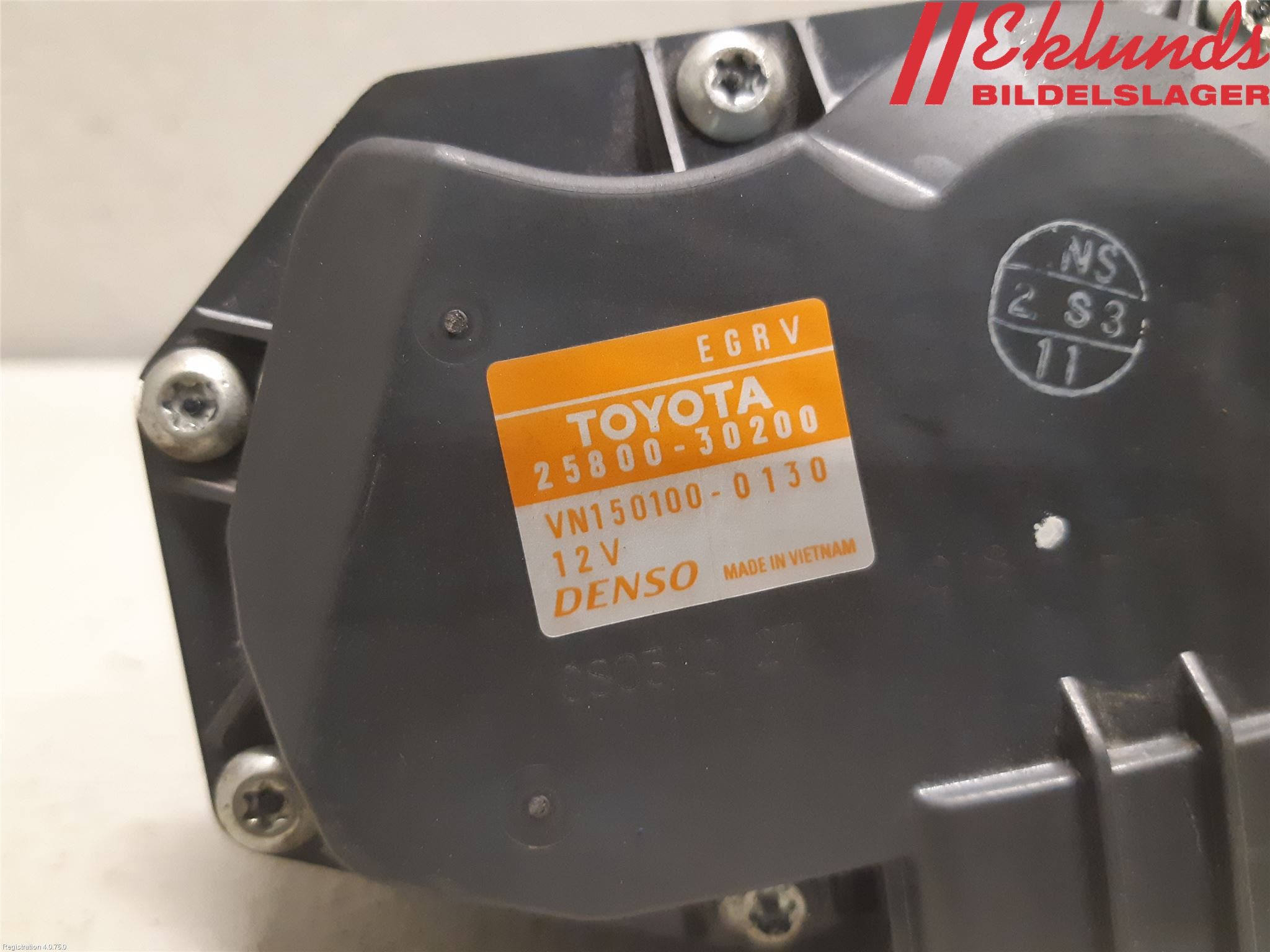 Toyota HILUX 05-16 Egr Ventil