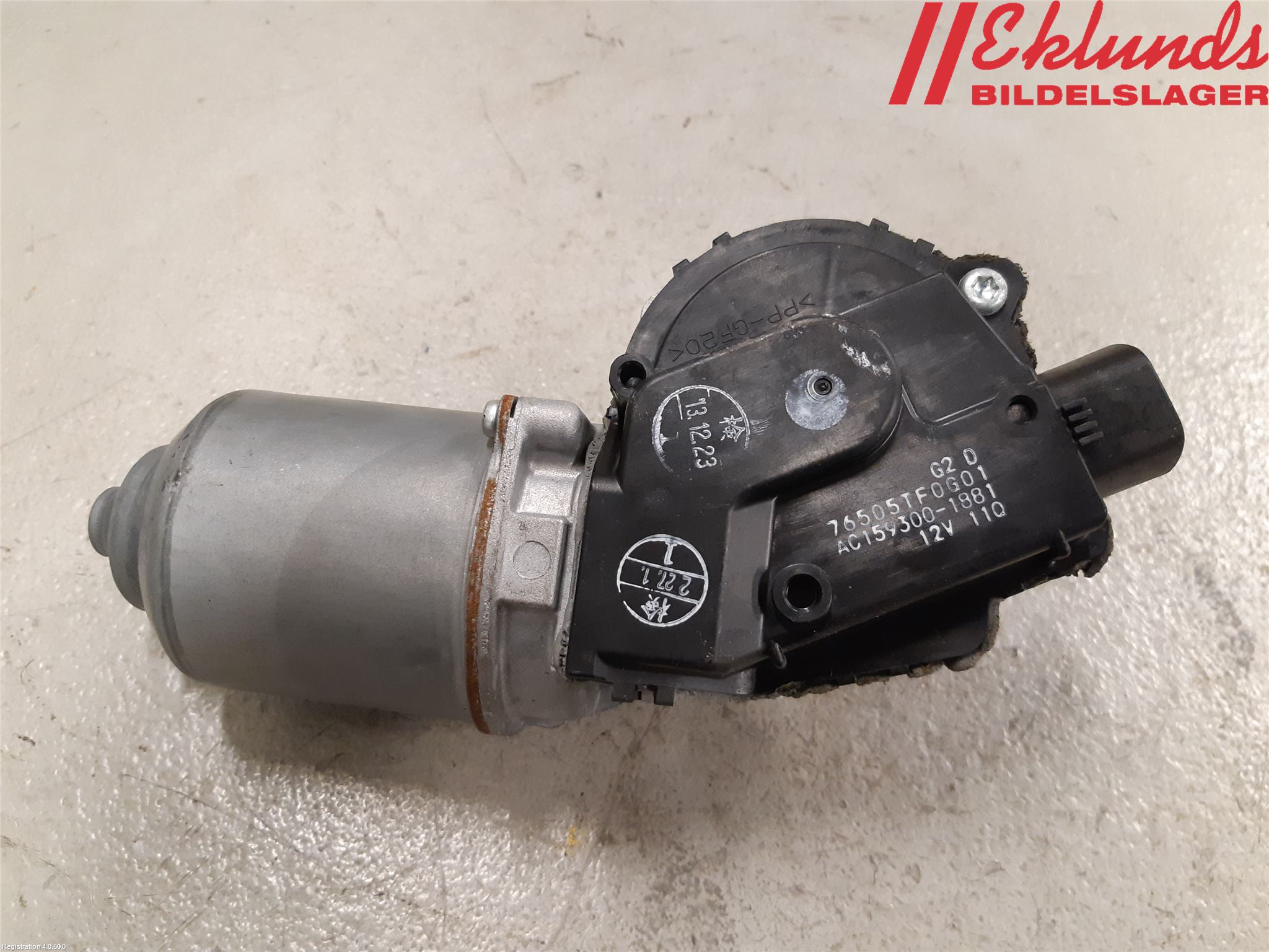 Honda JAZZ 08-14 Torkarmotor Vindruta