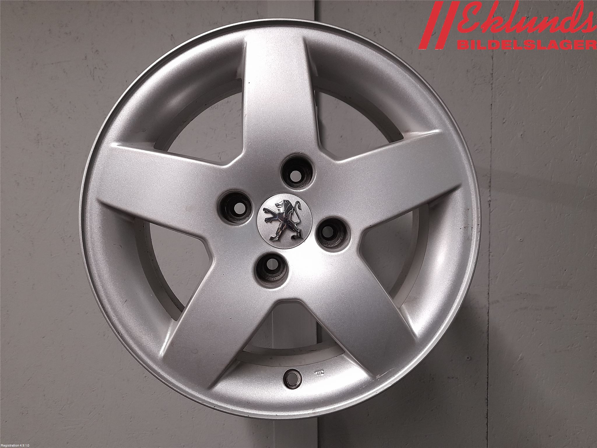 Peugeot 207 Fälgsats Aluminium
