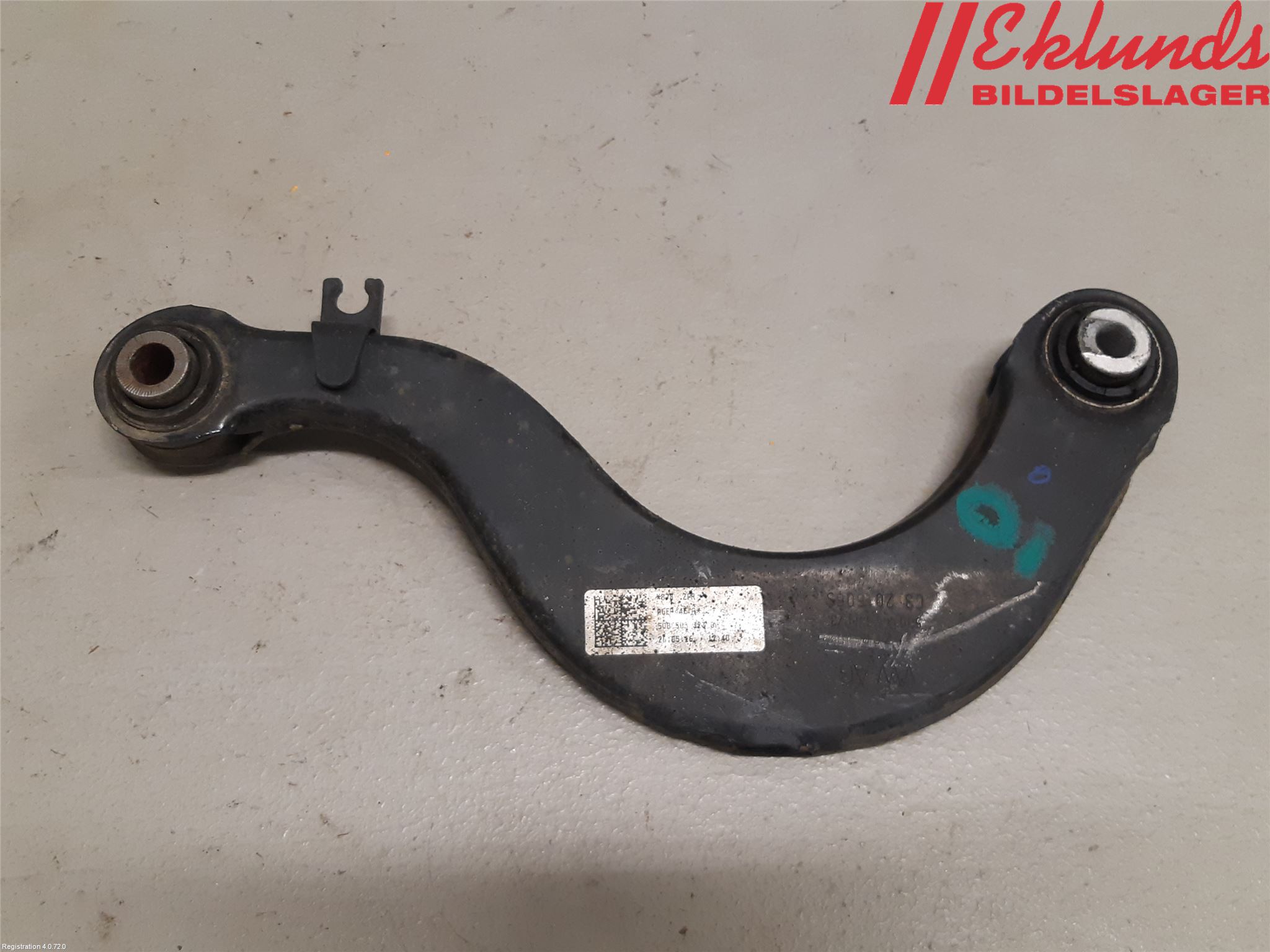 Volkswagen VW GOLF / E-GOLF VII 13-20 Bärarm Bak Övre Vänster
