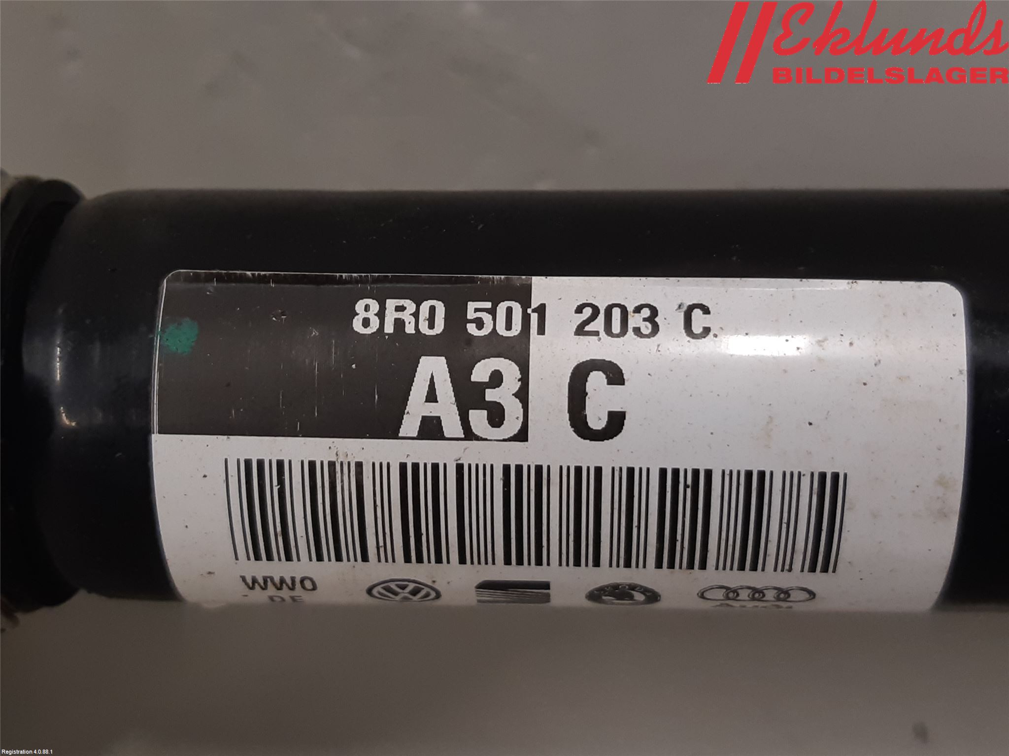 Audi Q5 09-16 Drivaxel Bak Höger