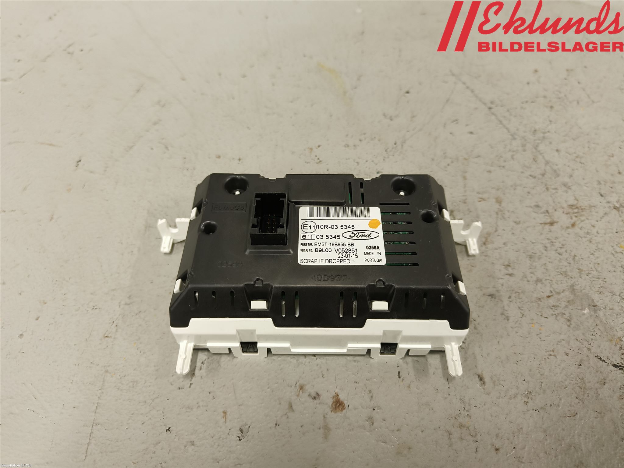 Ford TRANSIT/TOURNEO CONNECT 13-22 Färddator