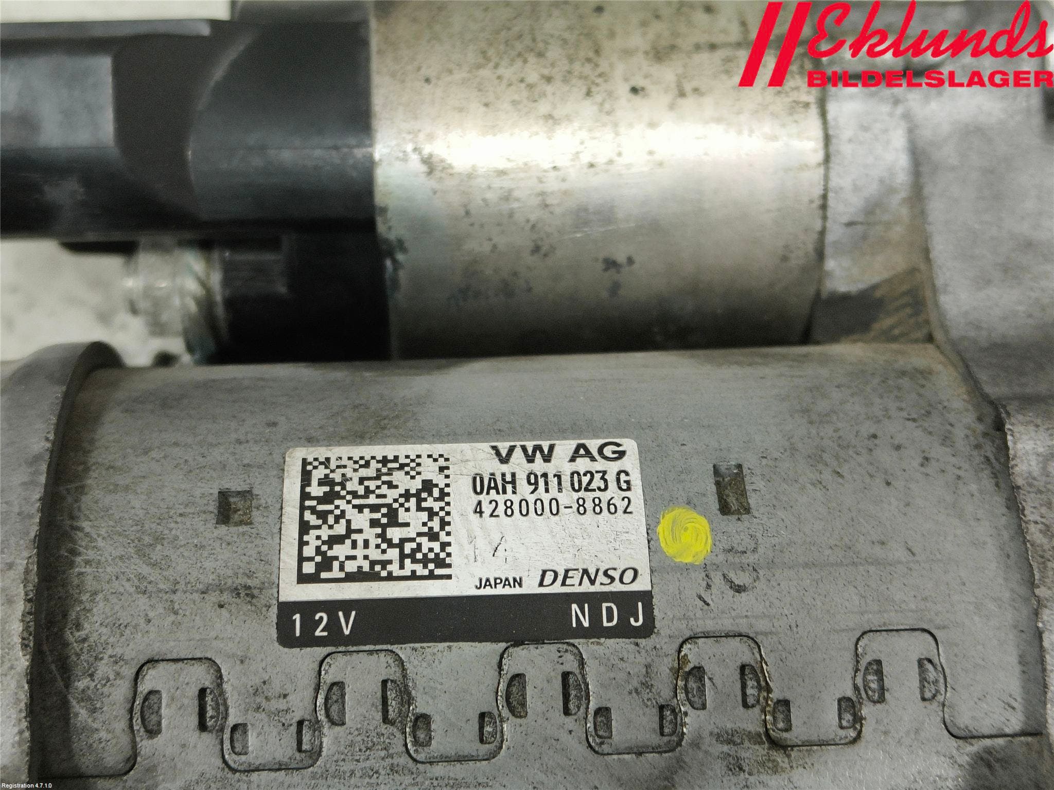 Volkswagen VW GOLF / E-GOLF VII 13-20 Startmotor