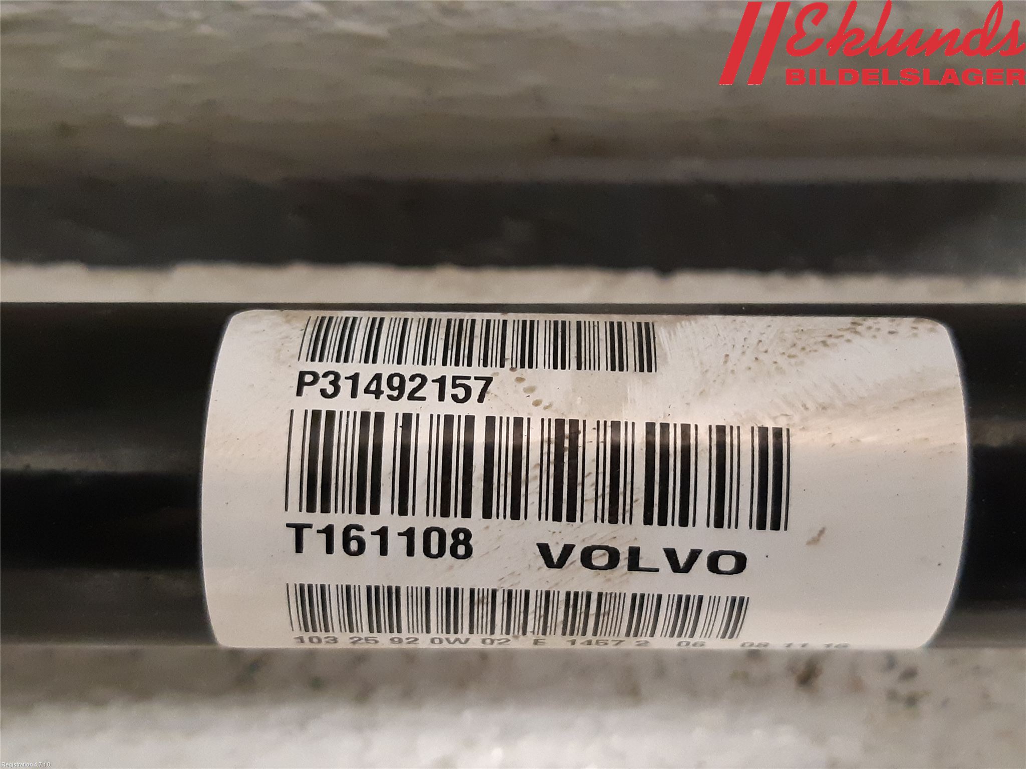 Volvo XC90/RECHARGE 16- Drivaxel Bak Vänster